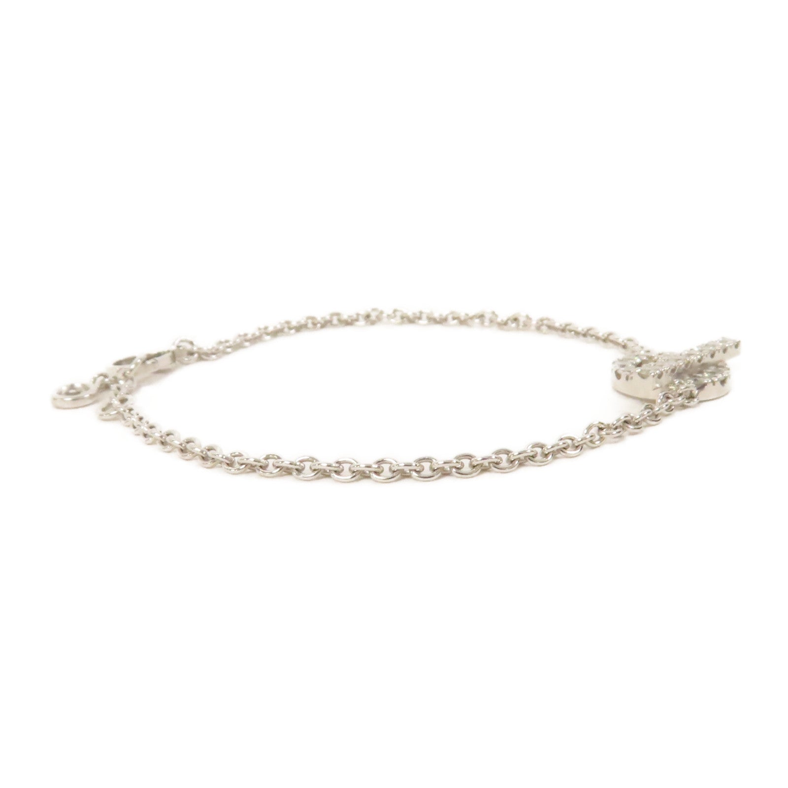 HERMES 【激減優惠】18K白金Finesse Bracelet 0.55ct鑽石手鏈