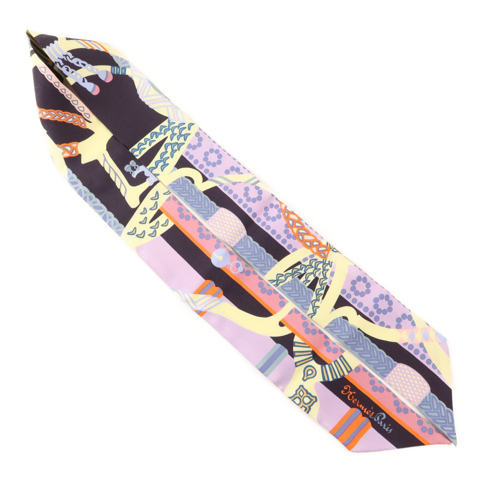 HERMES 絲質Twilly絲巾