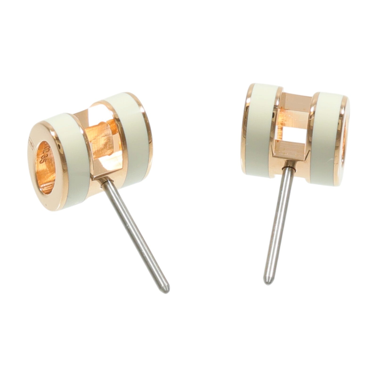 HERMES 琺瑯/金屬Mini Pop H Earrings耳環