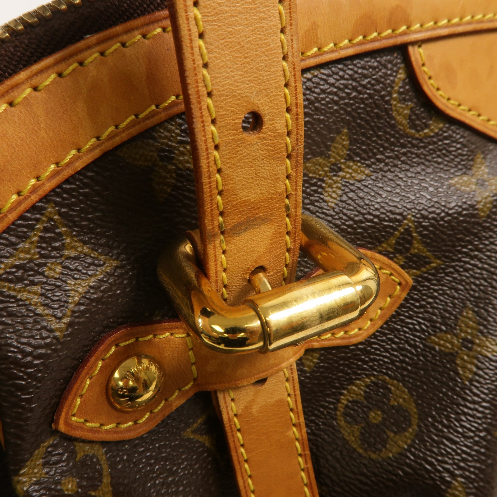 LOUIS VUITTON Monogram Tivoli GM金扣肩背袋