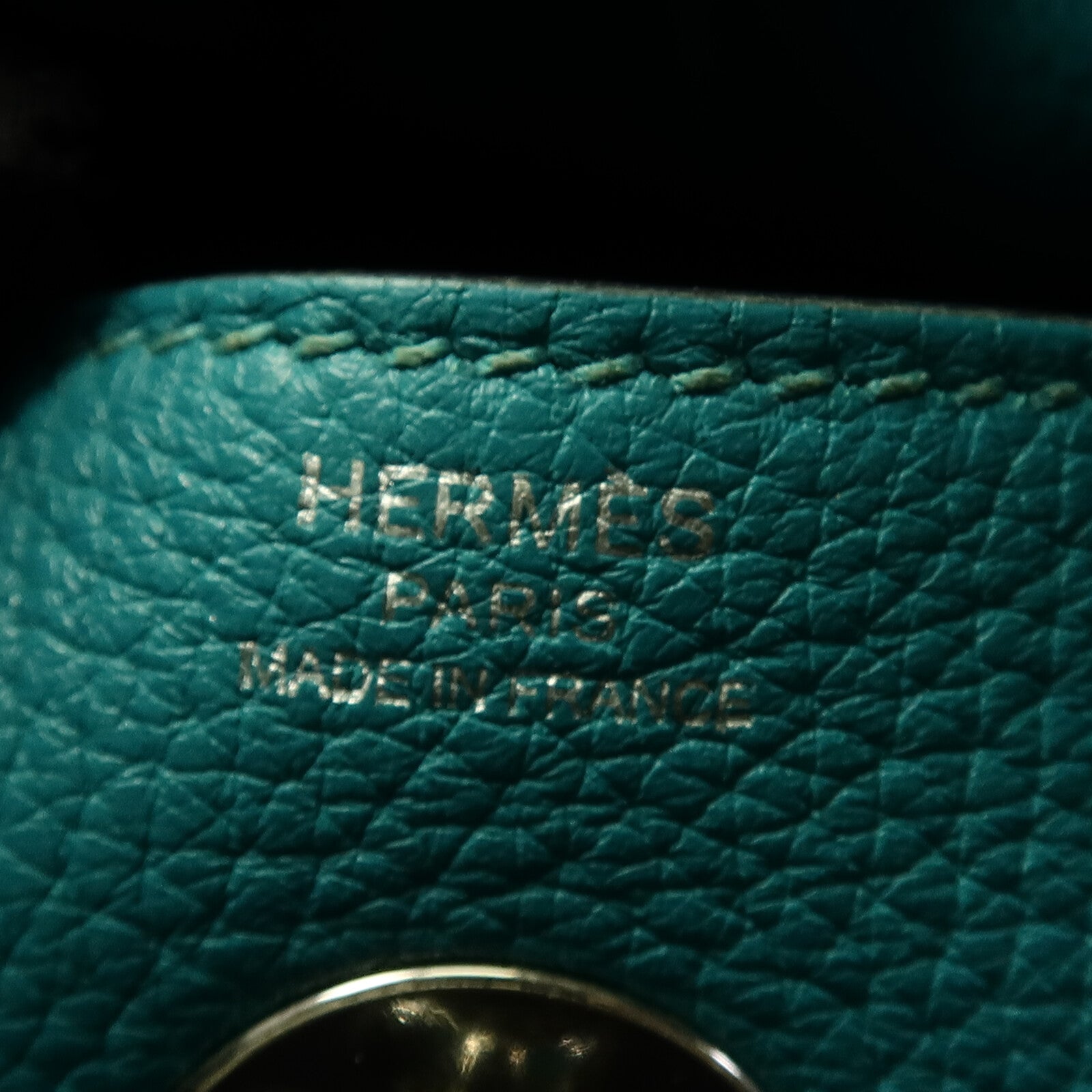 HERMES 皮革Lindy 26手挽肩背兩用袋Bleu Paon