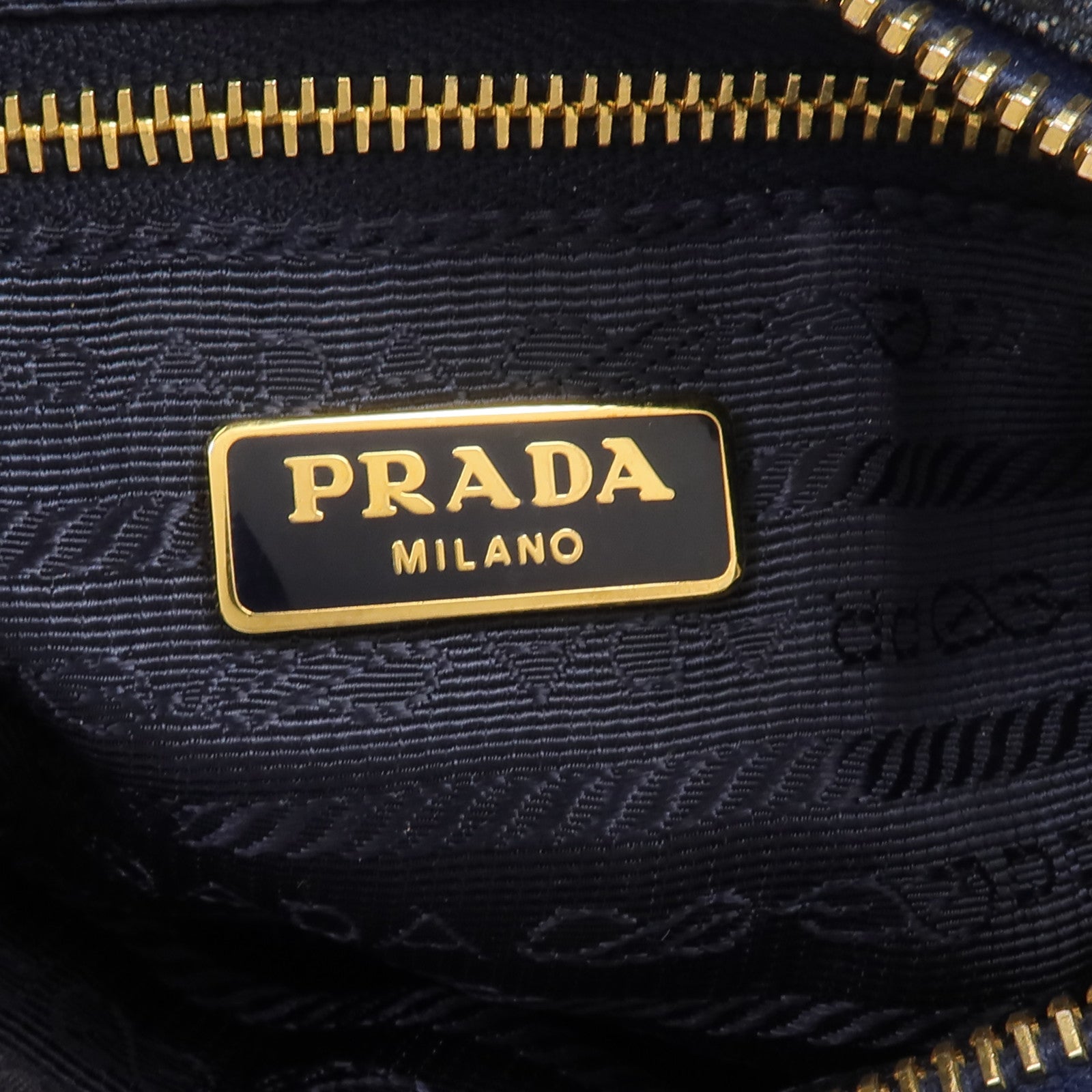 PRADA 牛仔布Vintage Denim Pouch手拿包
