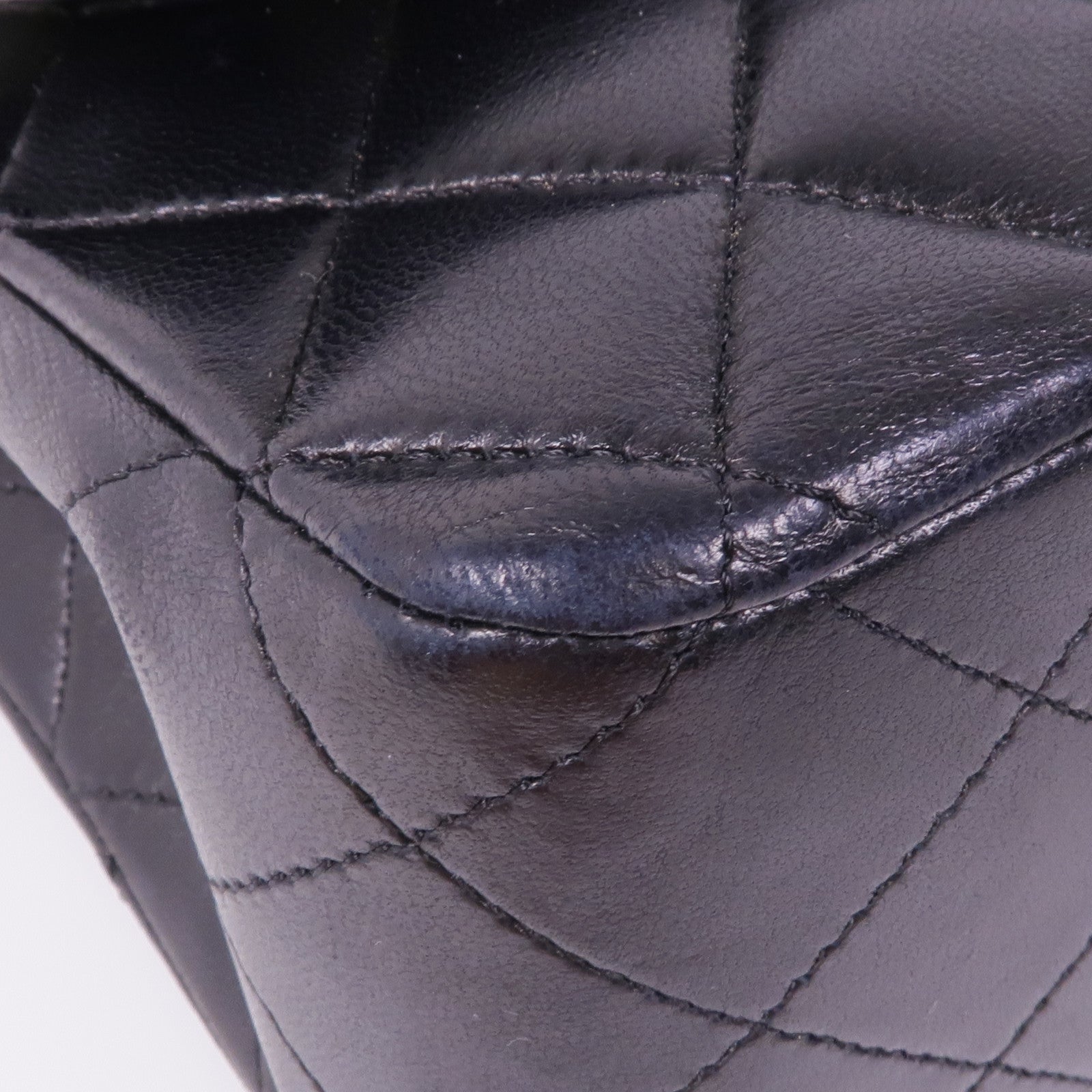 CHANEL 羊皮皮革Classic 25金扣手挽肩背兩用袋