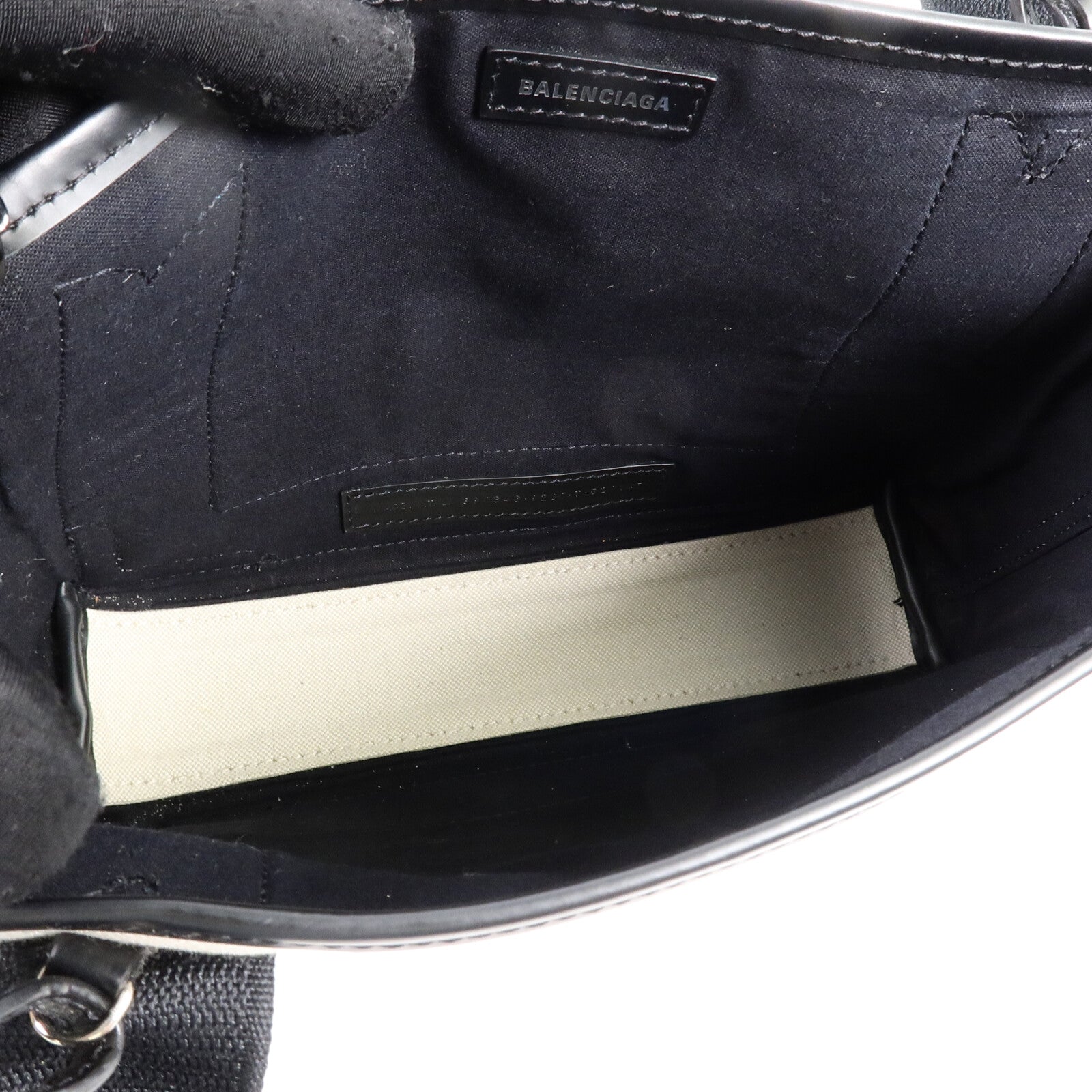 BALENCIAGA 帆布Cabas XS手挽肩背兩用袋