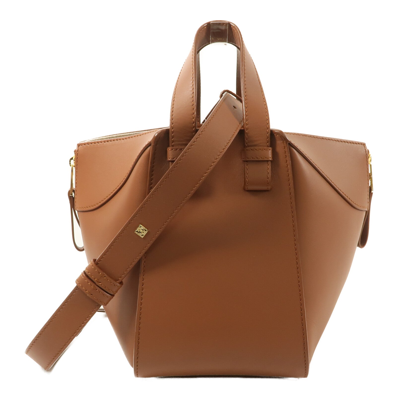 LOEWE 牛皮皮革Howl's Moving Castle Hammock手挽肩背兩用袋