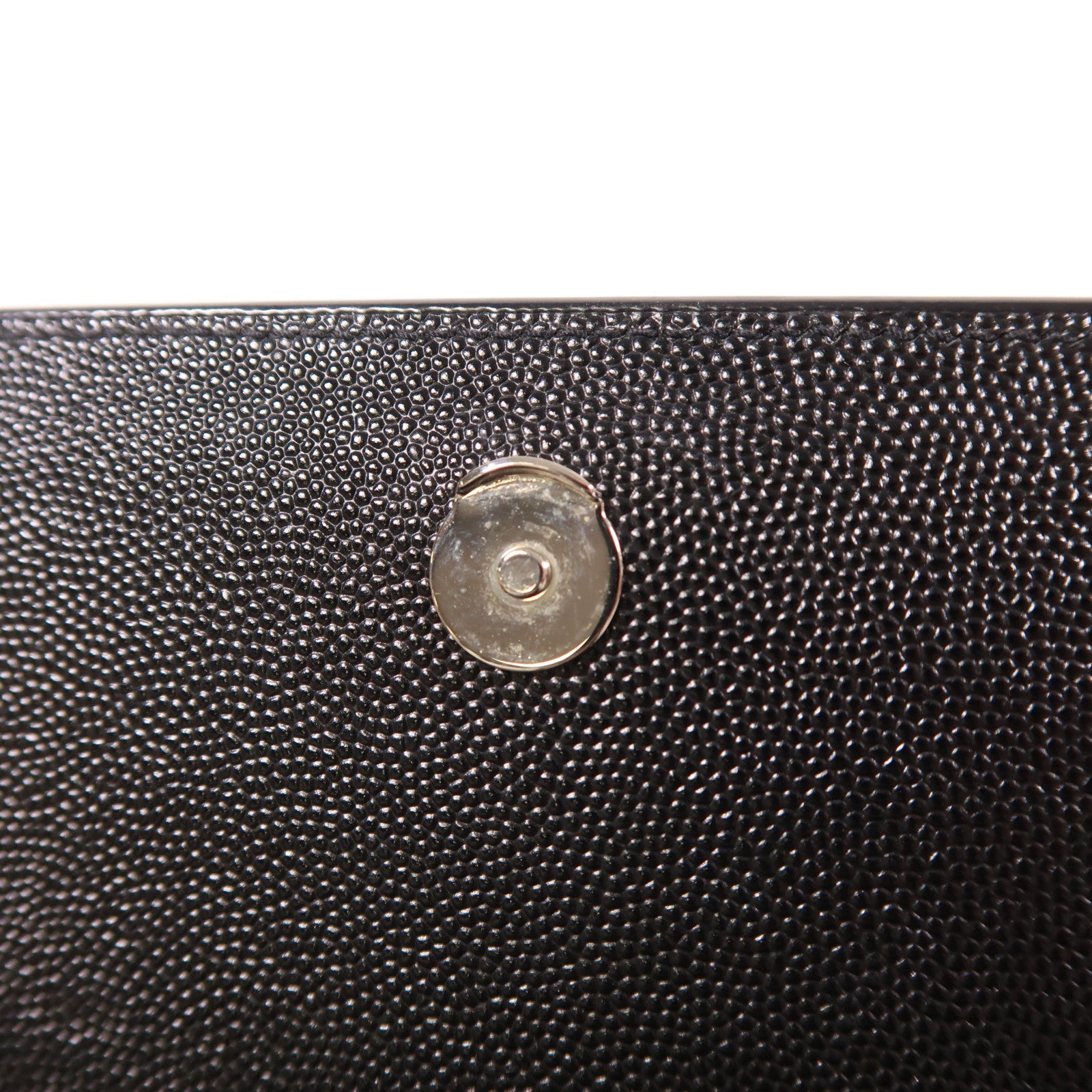 SAINT LAURENT 牛皮皮革Kate銀扣肩背袋