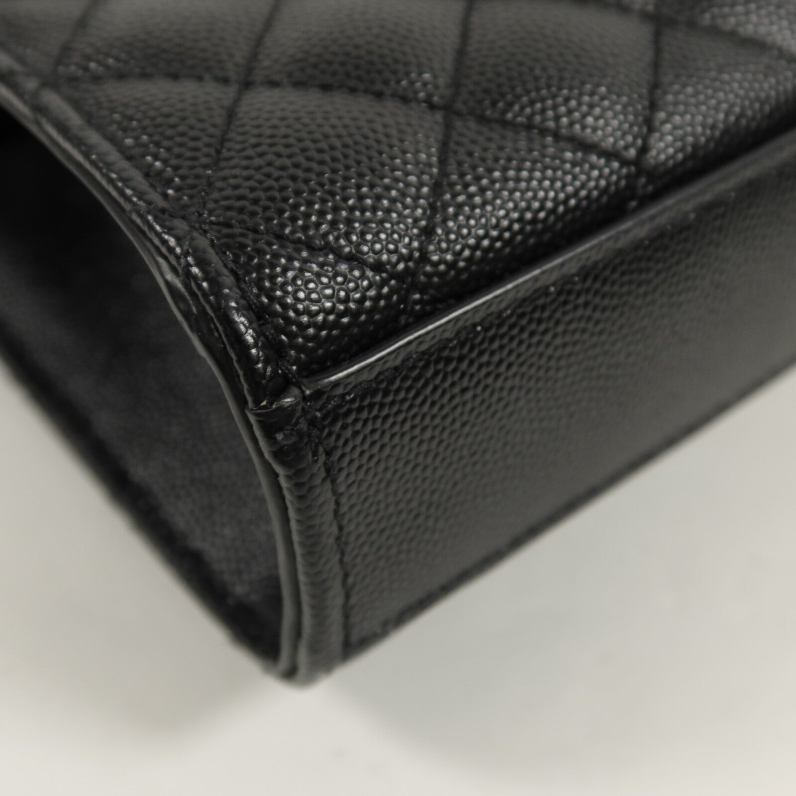 SAINT LAURENT 牛皮皮革Envelope鏈帶肩背袋
