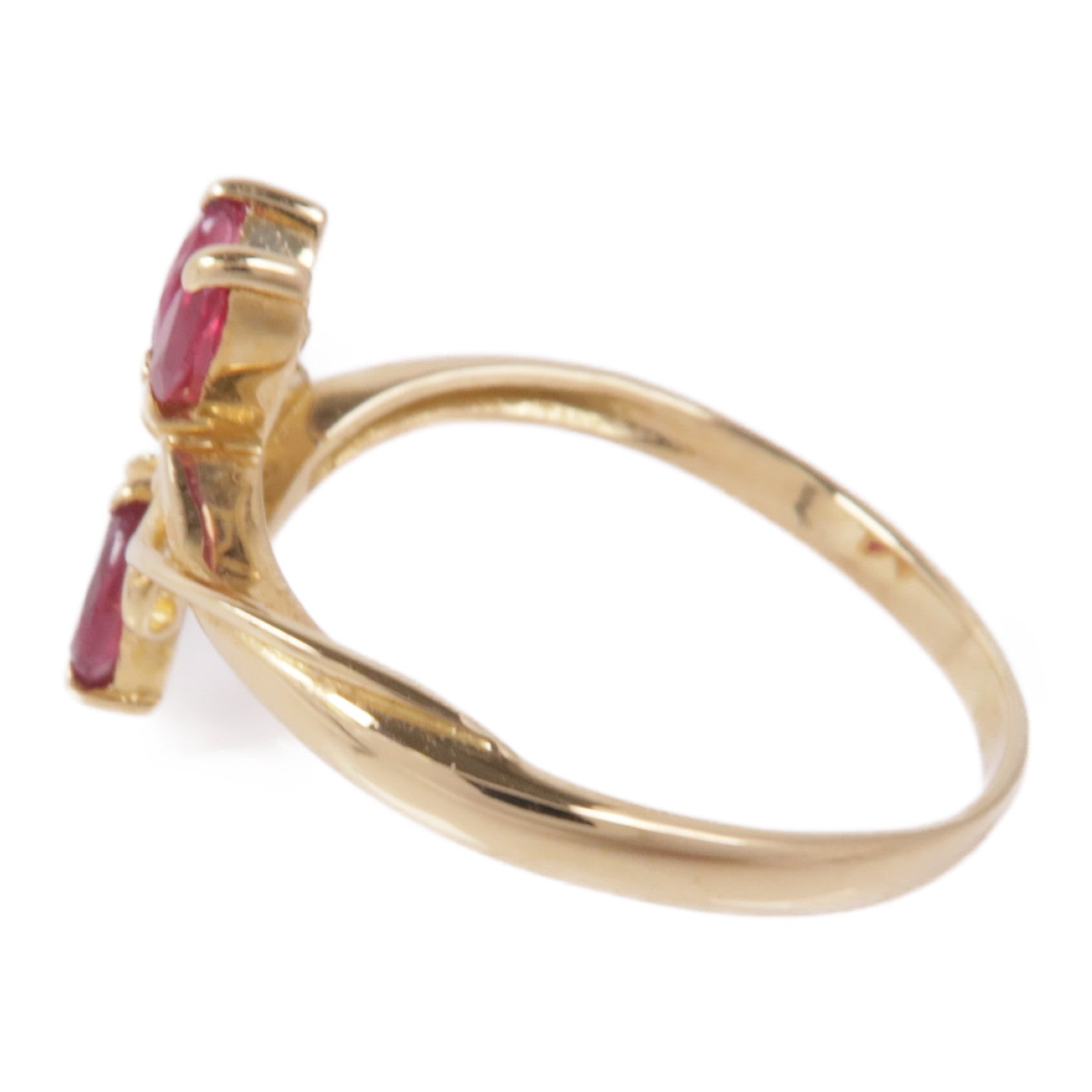 JEWELRY 18K黃金Ruby Ring戒指US#6.25