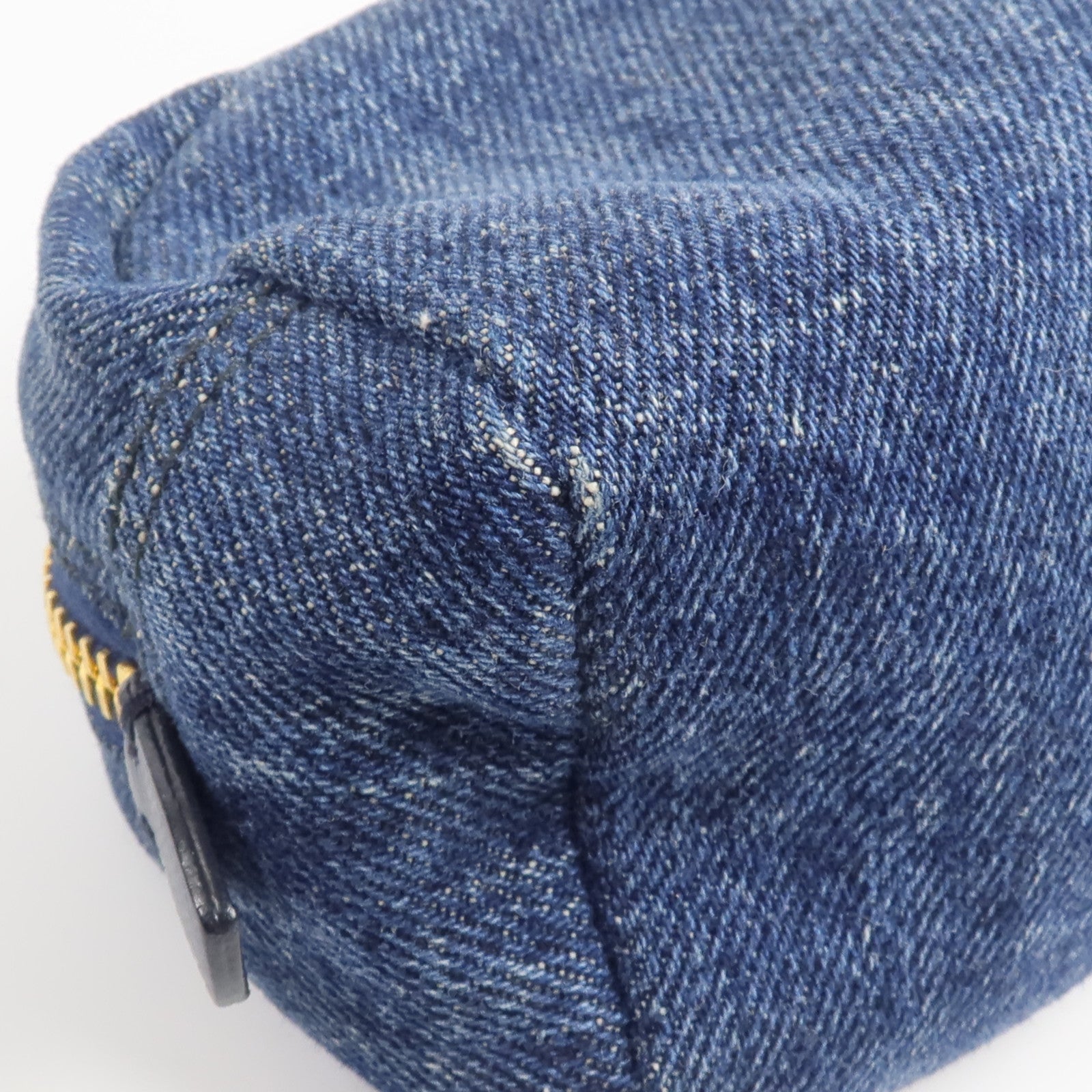 PRADA 牛仔布Vintage Denim Pouch手拿包