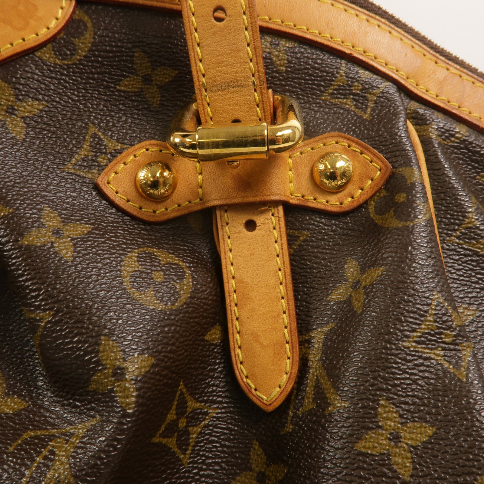 LOUIS VUITTON Monogram Tivoli GM金扣肩背袋