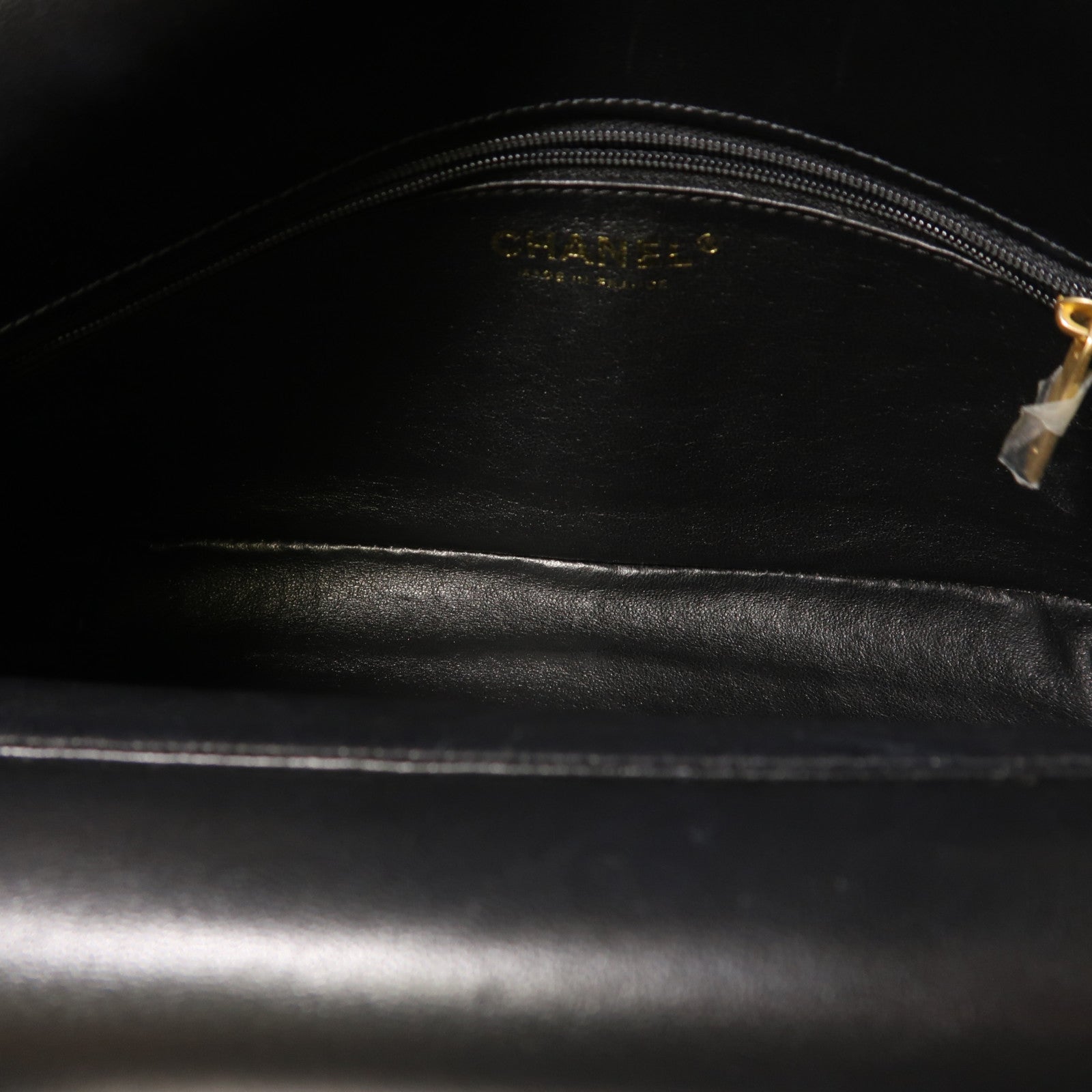 CHANEL 羊皮皮革Chain Shoulder金扣鏈帶肩背袋