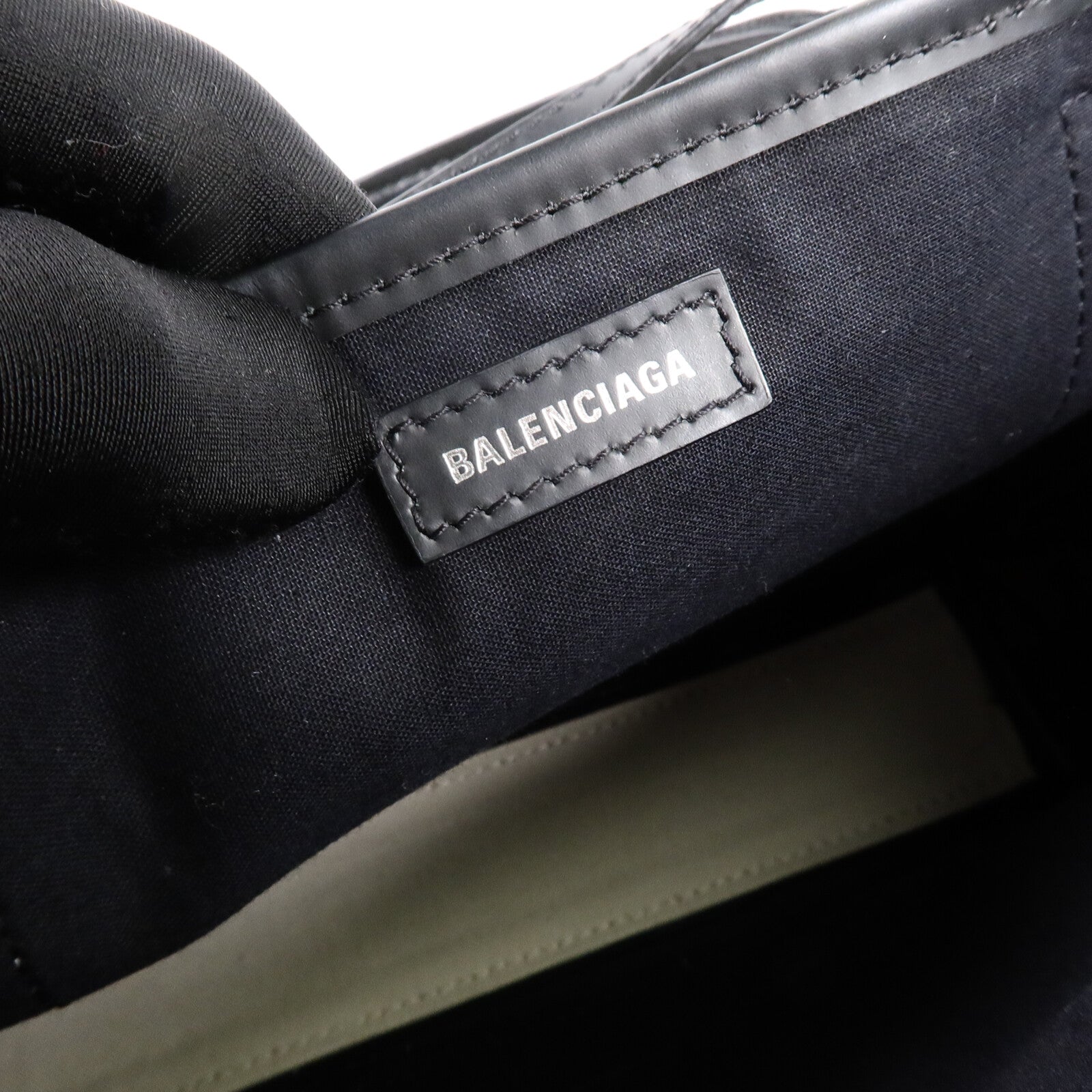 BALENCIAGA 帆布Cabas XS手挽肩背兩用袋
