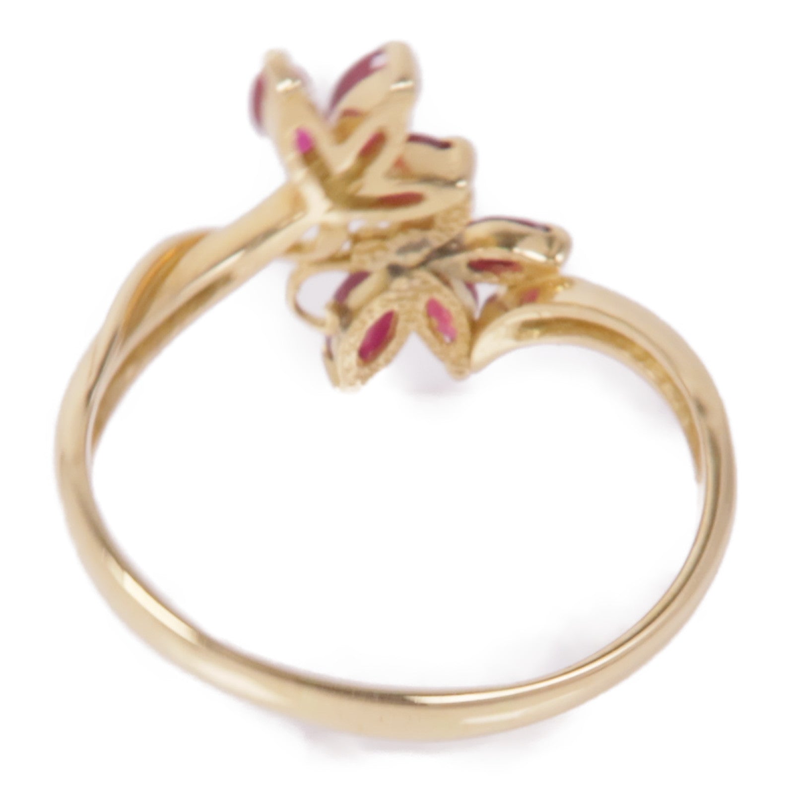 JEWELRY 18K黃金Ruby Ring戒指US#6.25