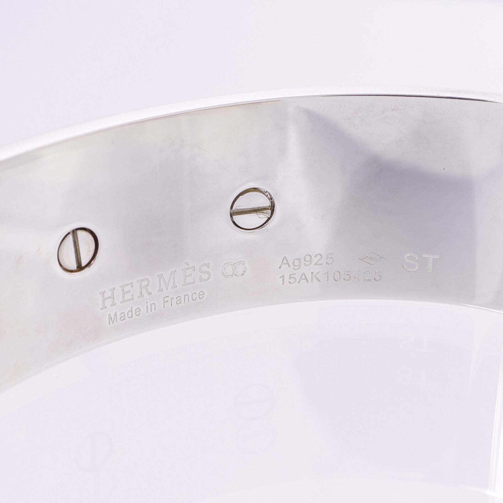 HERMES 925純銀CDC手鐲