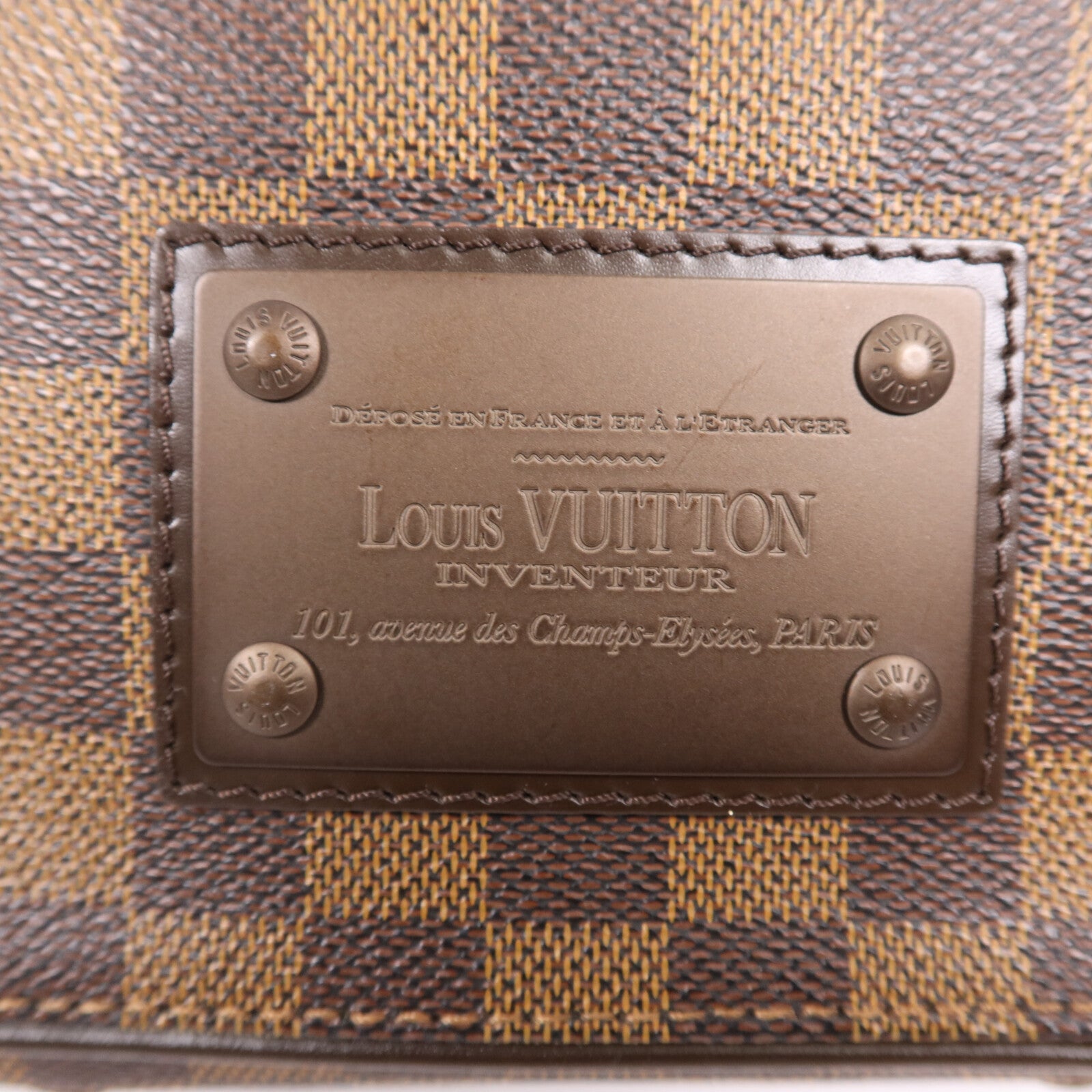 LOUIS VUITTON Damier Brooklyn PM肩背袋