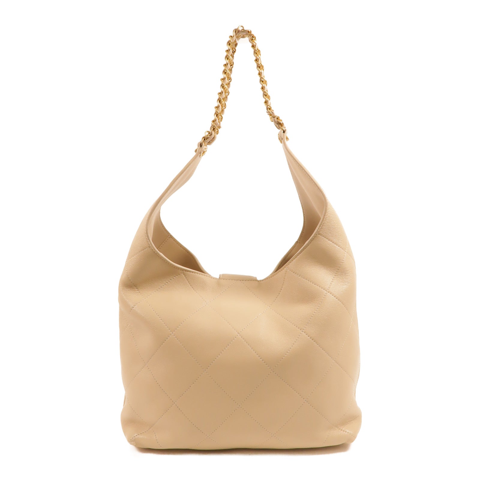 CHANEL 羊皮皮革25P Hobo Bag肩背袋