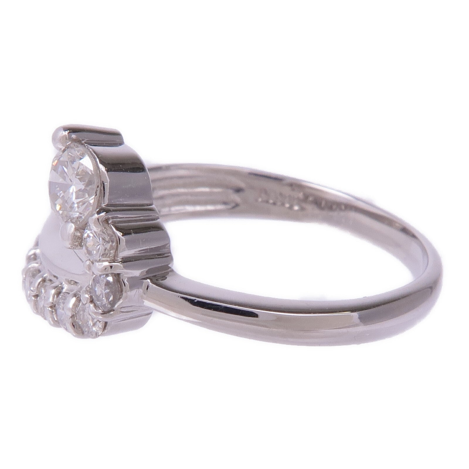JEWELRY 【激減優惠】PT900鉑金Diamond Ring鑽石戒指US#7.5