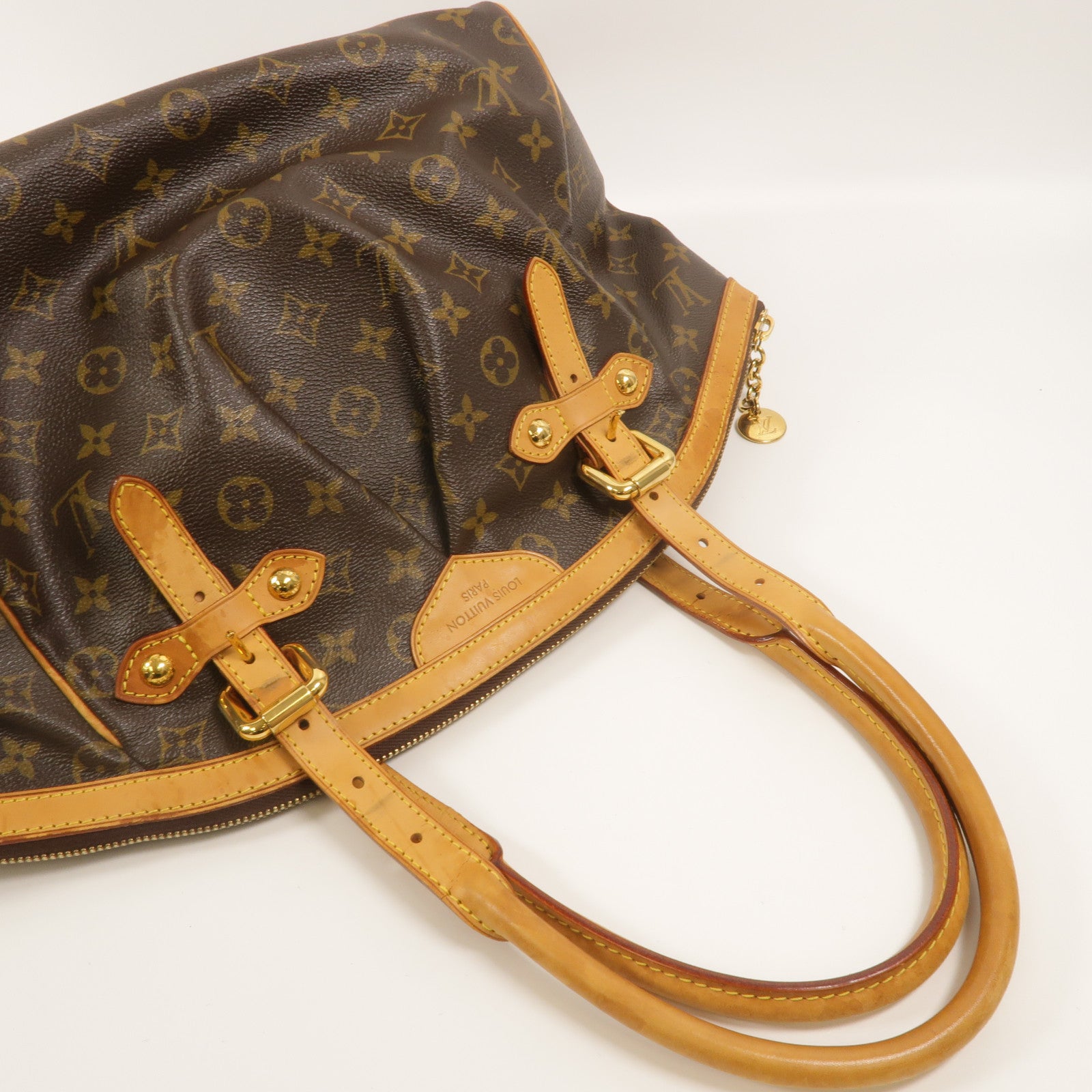 LOUIS VUITTON Monogram Tivoli GM金扣肩背袋