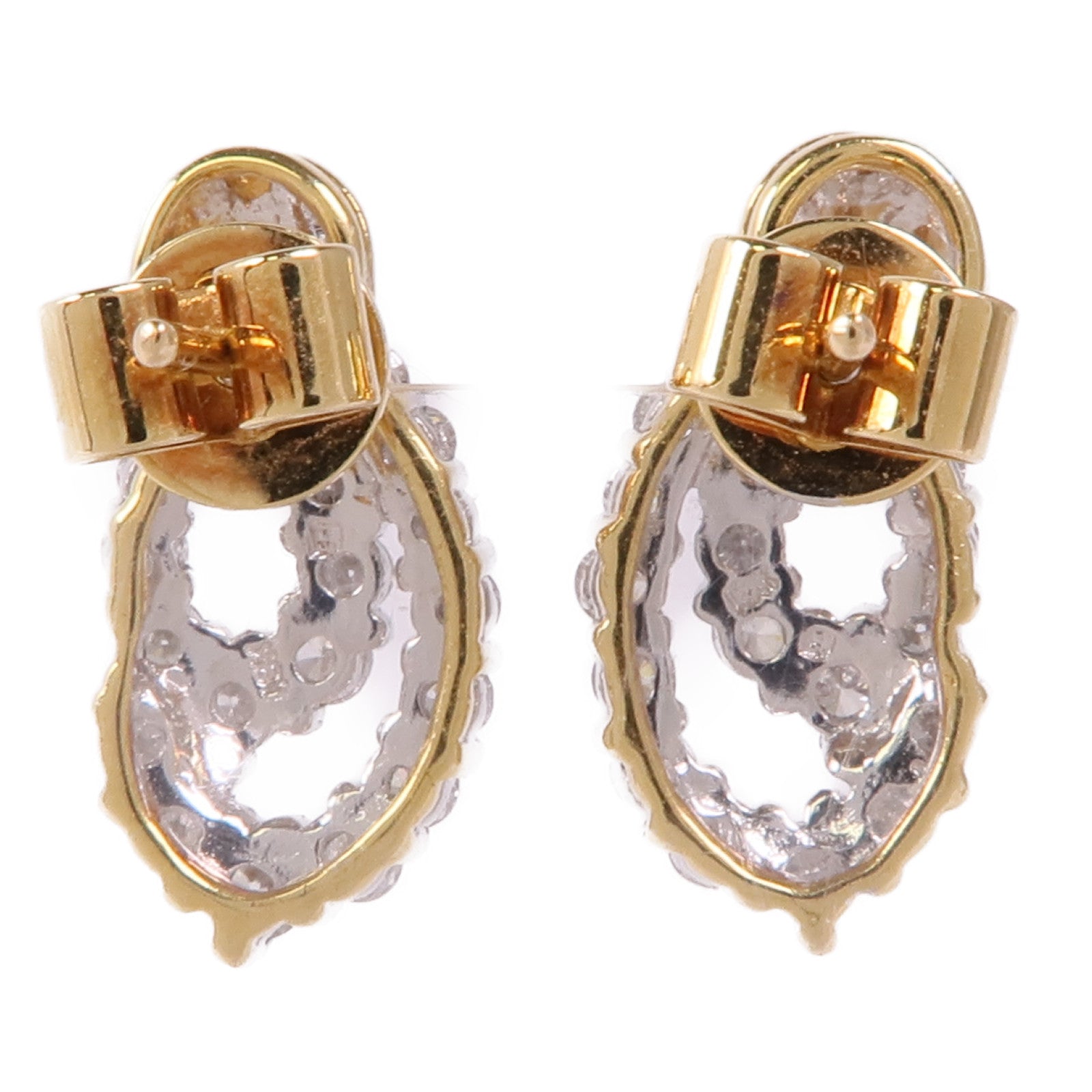JEWELRY 【激減優惠】18K黃金Diamond Earrings鑽石耳環