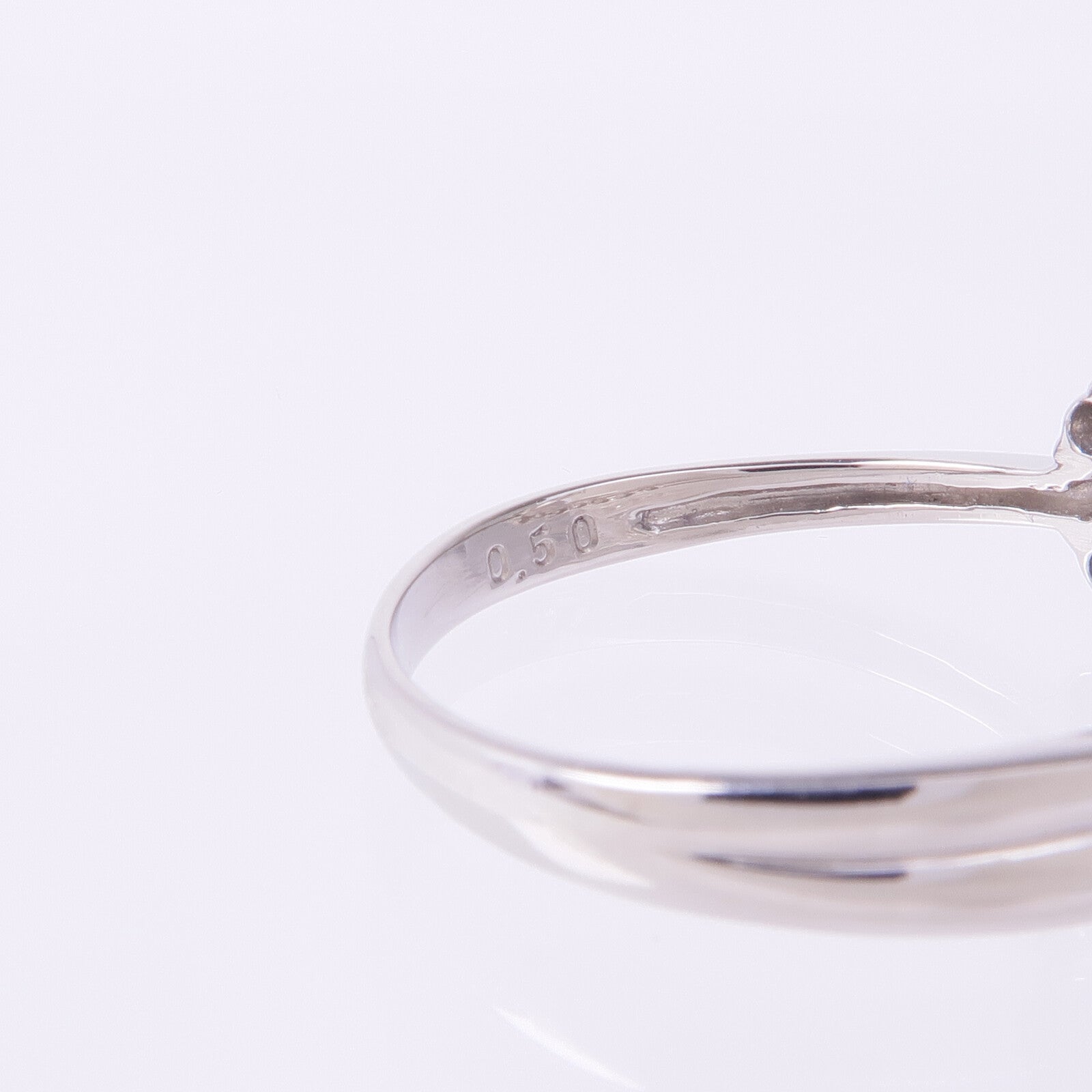 JEWELRY 【激減優惠】PT900鉑金Diamond Ring鑽石戒指US#7.5