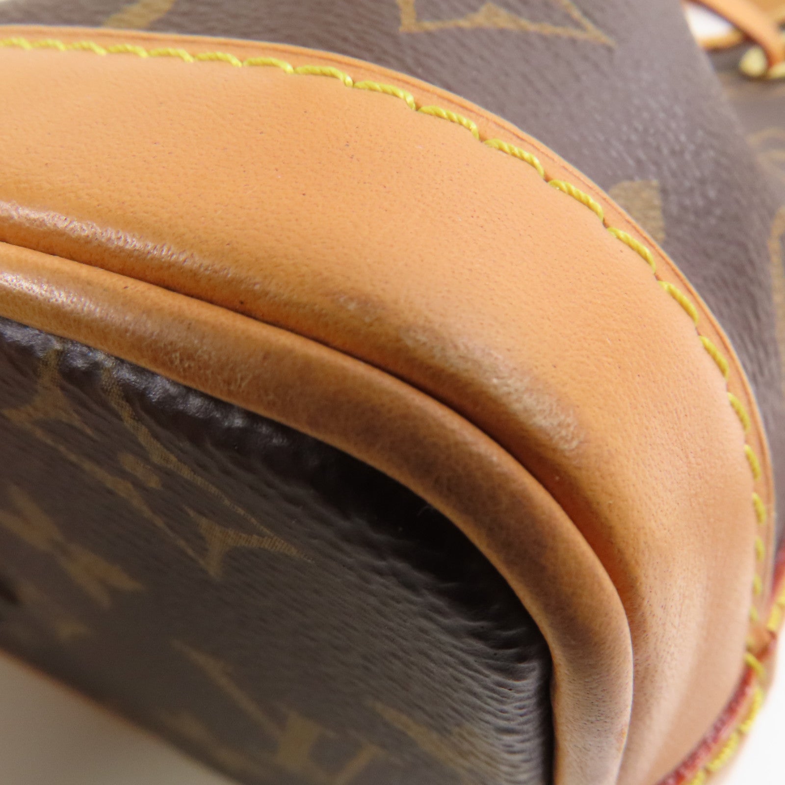 LOUIS VUITTON LV GHW Nano Noe 2way Handbag M81266 Monogram Brown