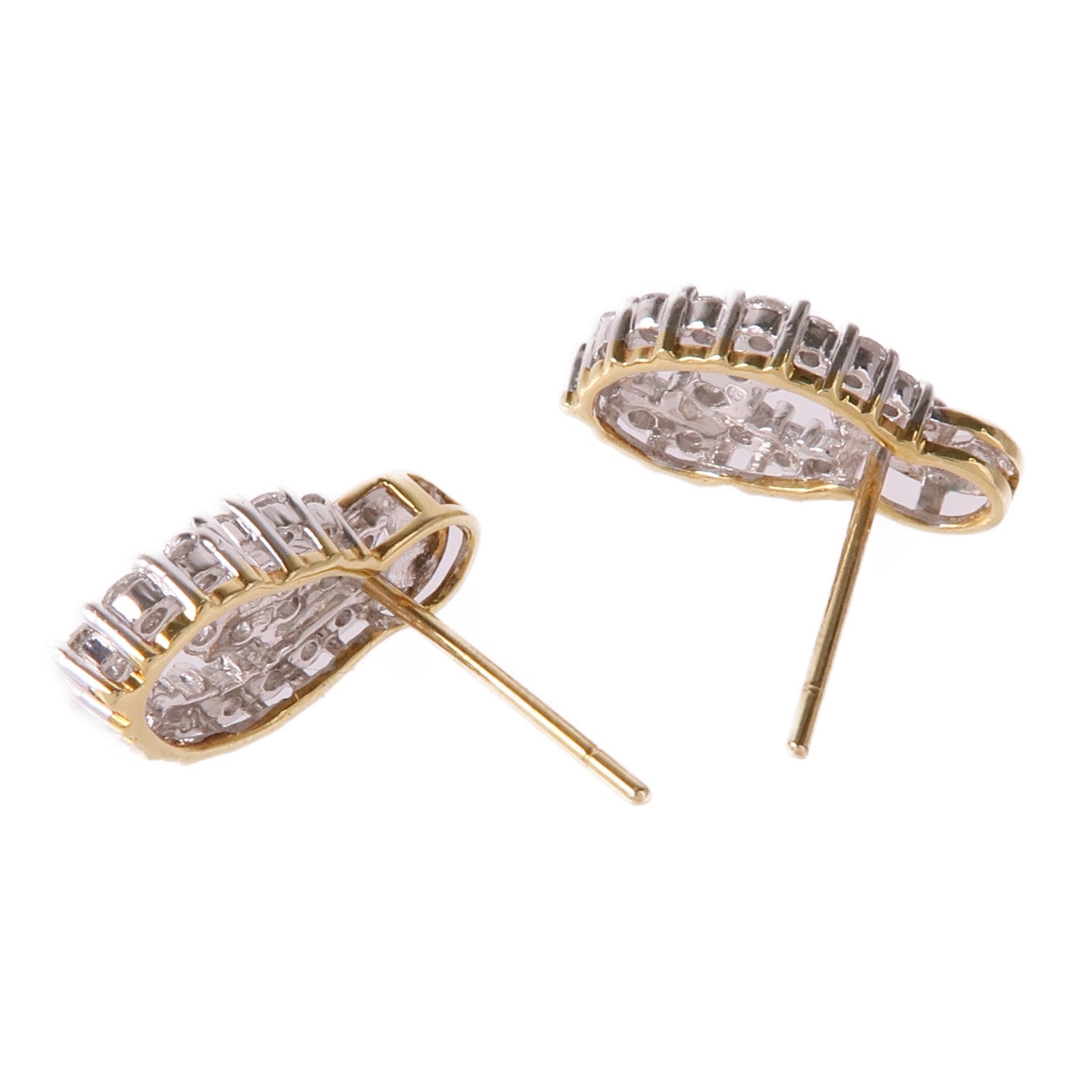 JEWELRY 【激減優惠】18K黃金Diamond Earrings鑽石耳環