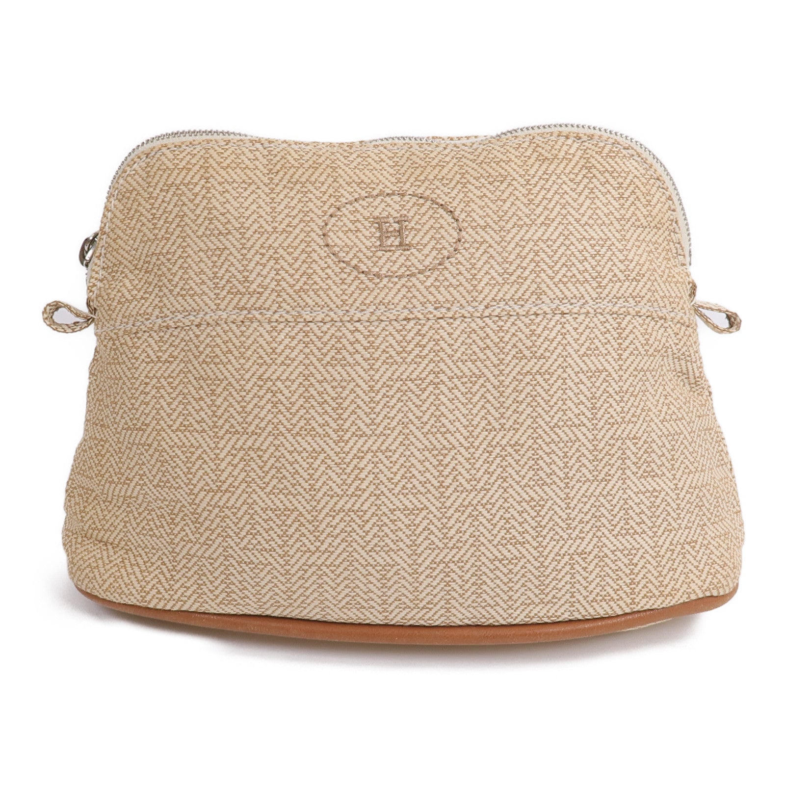 HERMES 帆布Bolide Pouch手拿包