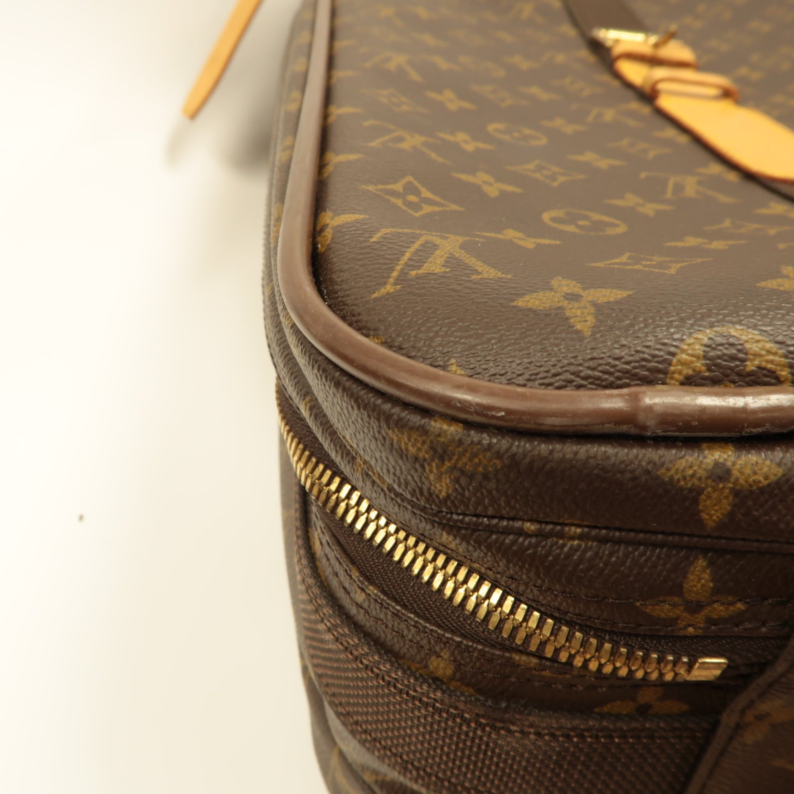 LOUIS VUITTON 【激減優惠】Monogram Satellite 70金扣行李箱啡色