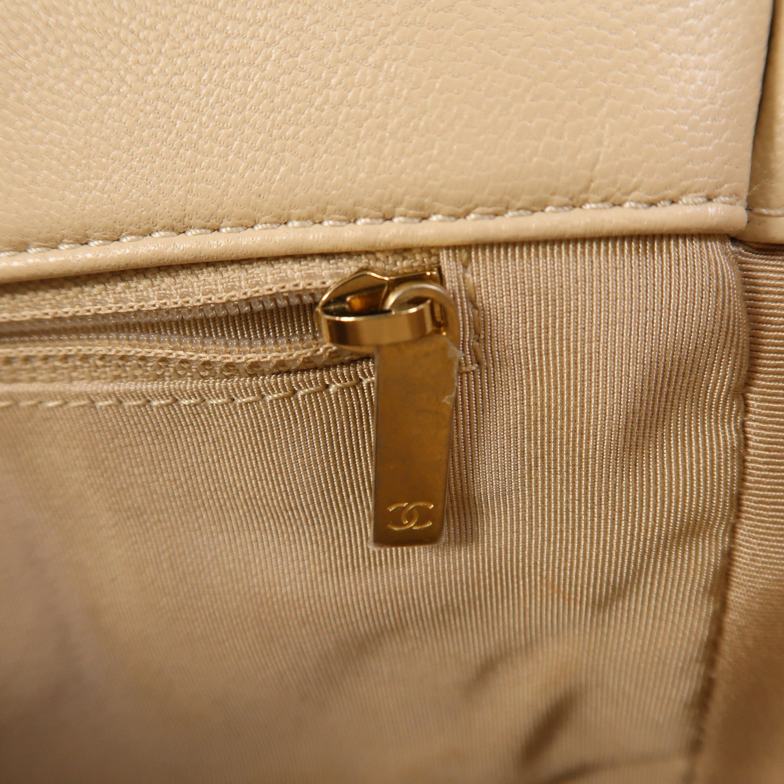 CHANEL 羊皮皮革C19 Small手挽肩背兩用袋