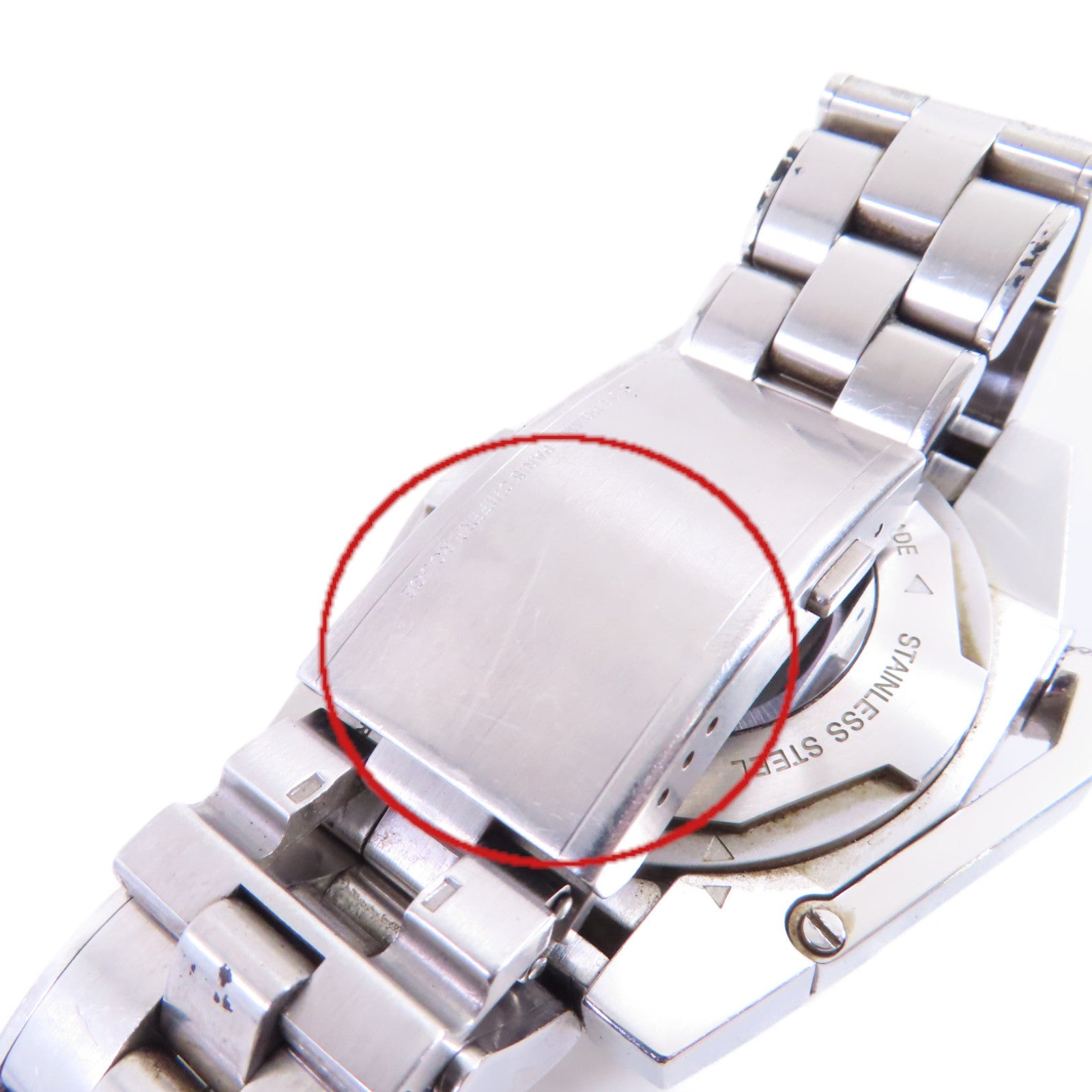 Dior Chiffre Rouge Watch不鏽鋼自動機芯手錶黑色