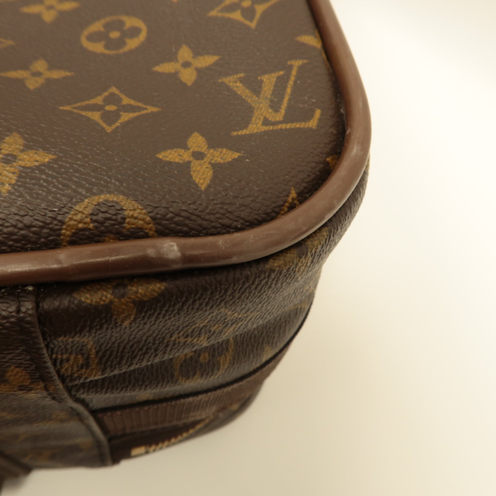 LOUIS VUITTON 【激減優惠】Monogram Satellite 70金扣行李箱啡色