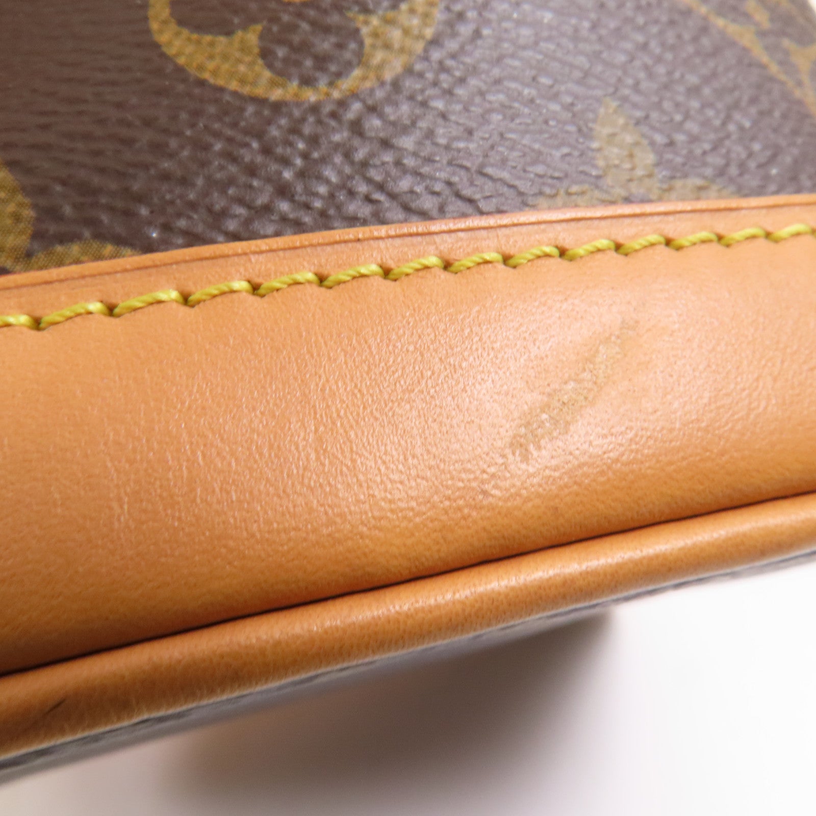 LOUIS VUITTON LV GHW Nano Noe 2way Handbag M81266 Monogram Brown