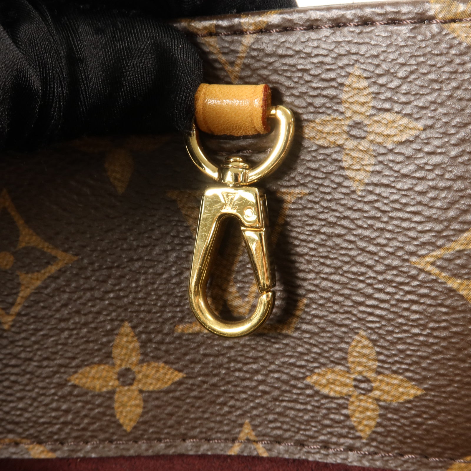 LOUIS VUITTON Monogram Montaigne MM金扣手挽肩背兩用袋