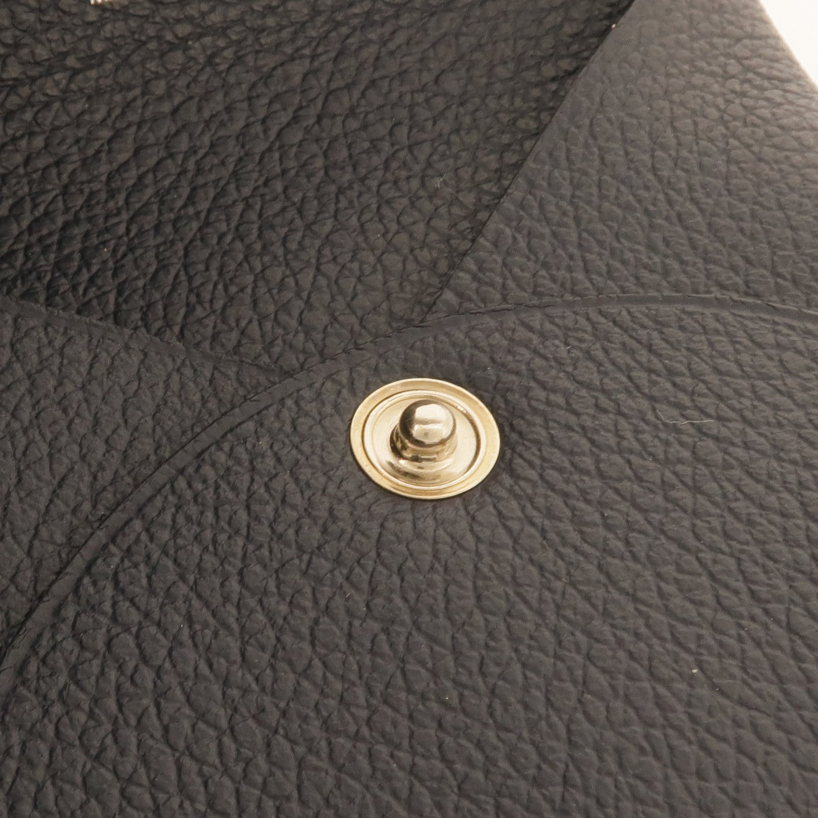 HERMES Evercolor皮革Bastia Change Purse銀扣零錢包Bleu Nuit