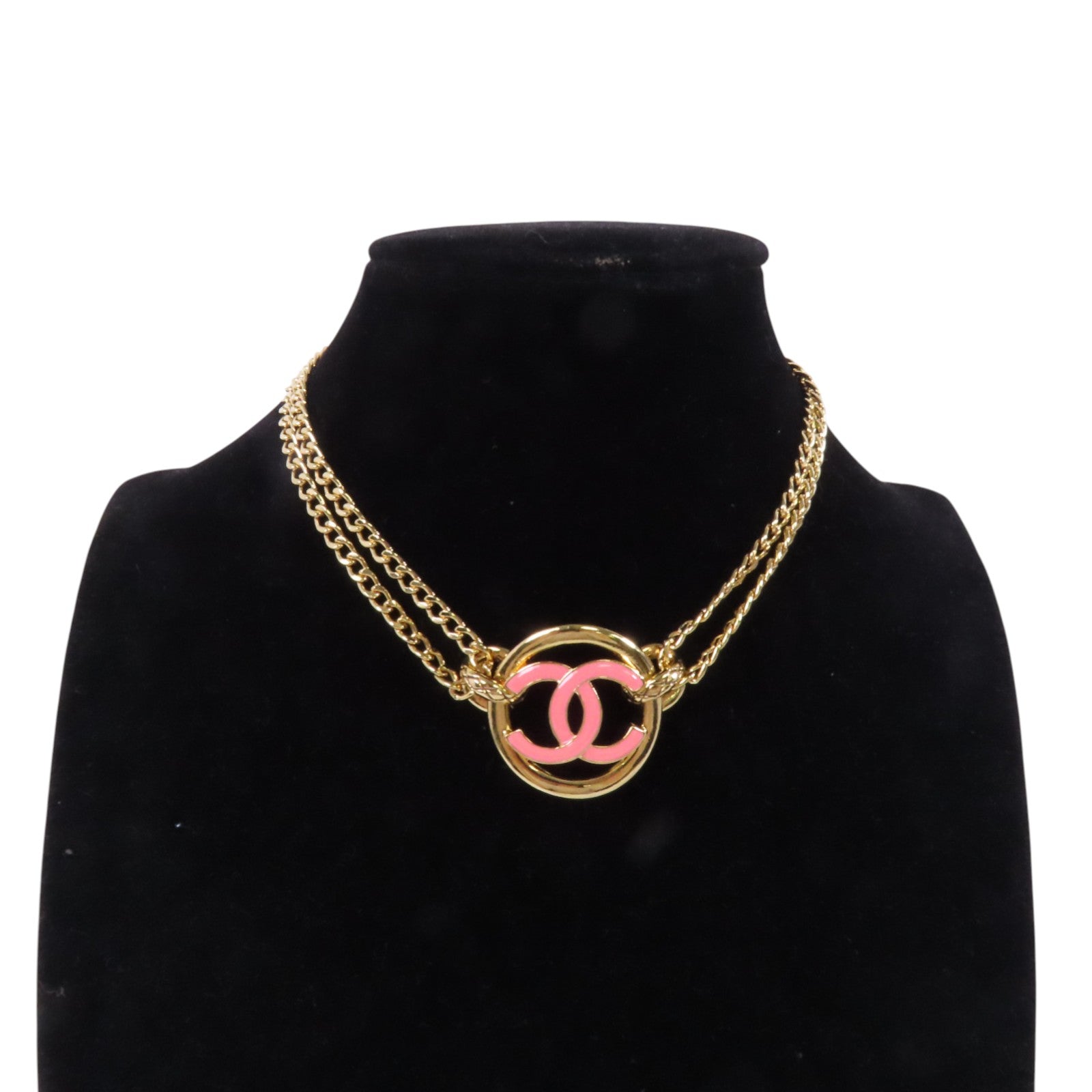 CHANEL 金屬Choker金扣項鏈