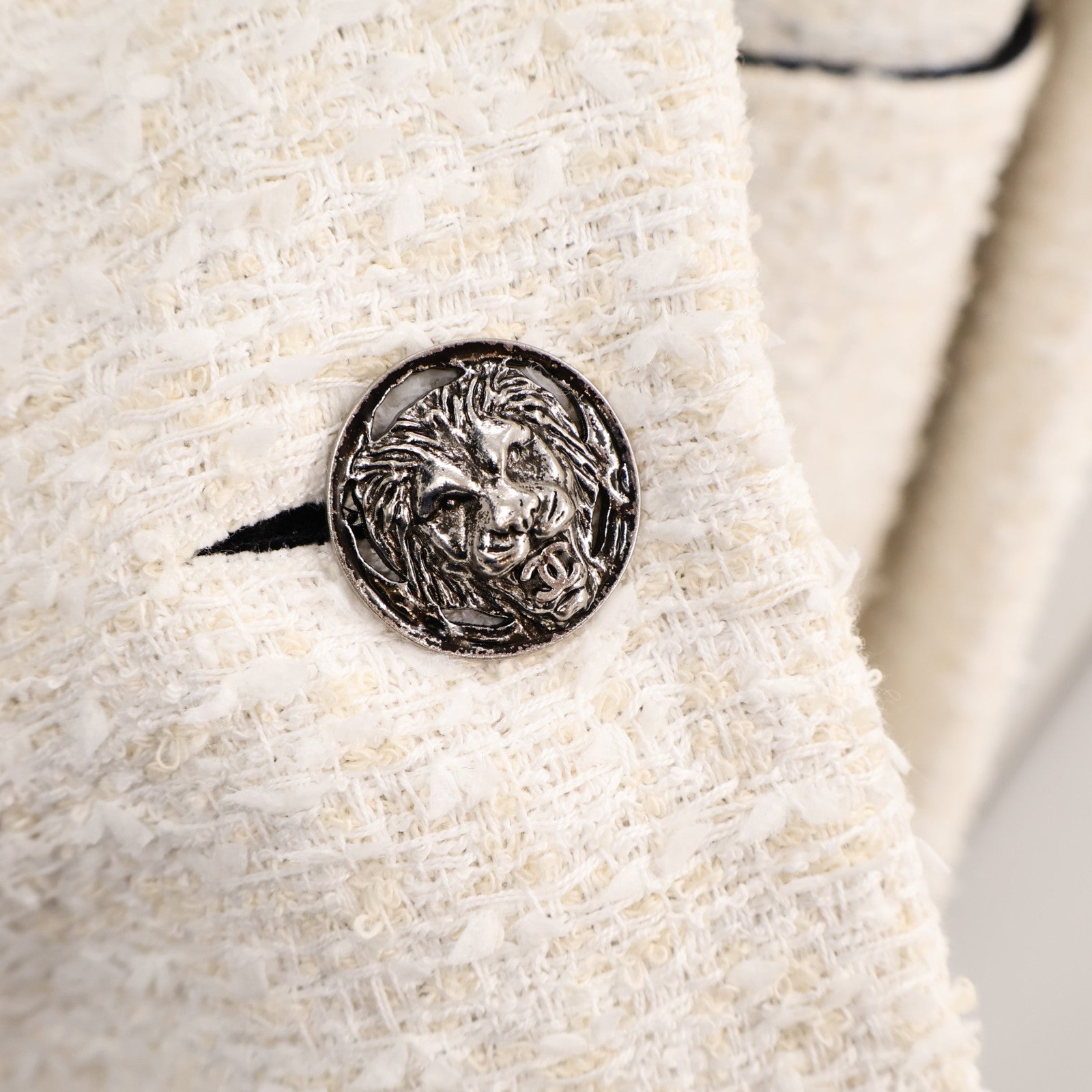 CHANEL Cotton/Polyamide Tweed Jacket外套