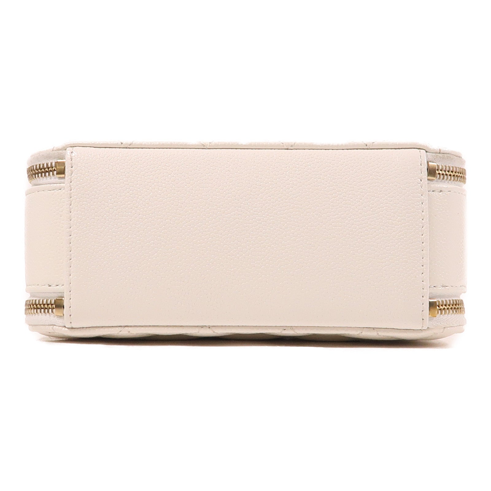 CHANEL 牛皮皮革2 Way Shoulder金扣手挽肩背兩用袋