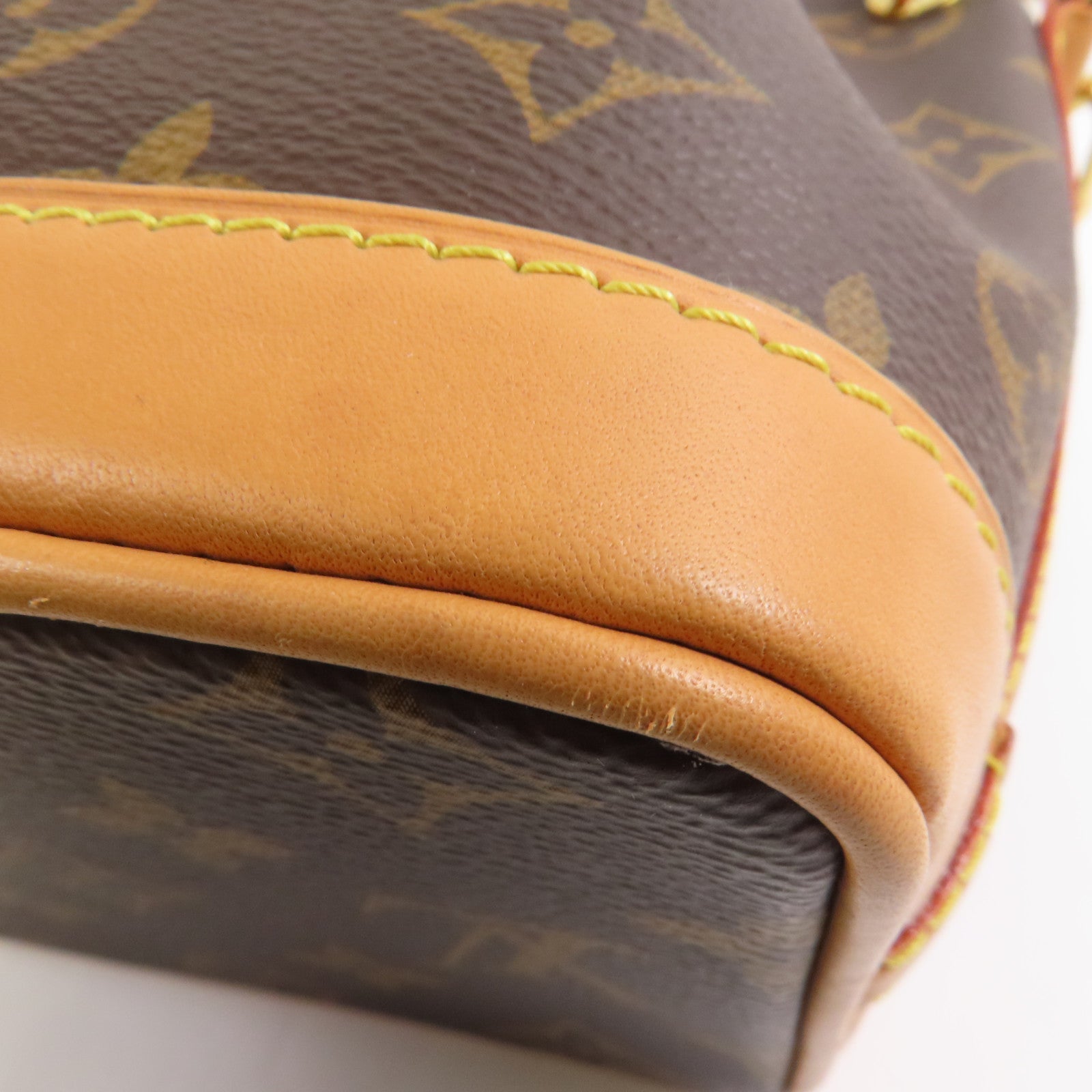 LOUIS VUITTON LV GHW Nano Noe 2way Handbag M81266 Monogram Brown