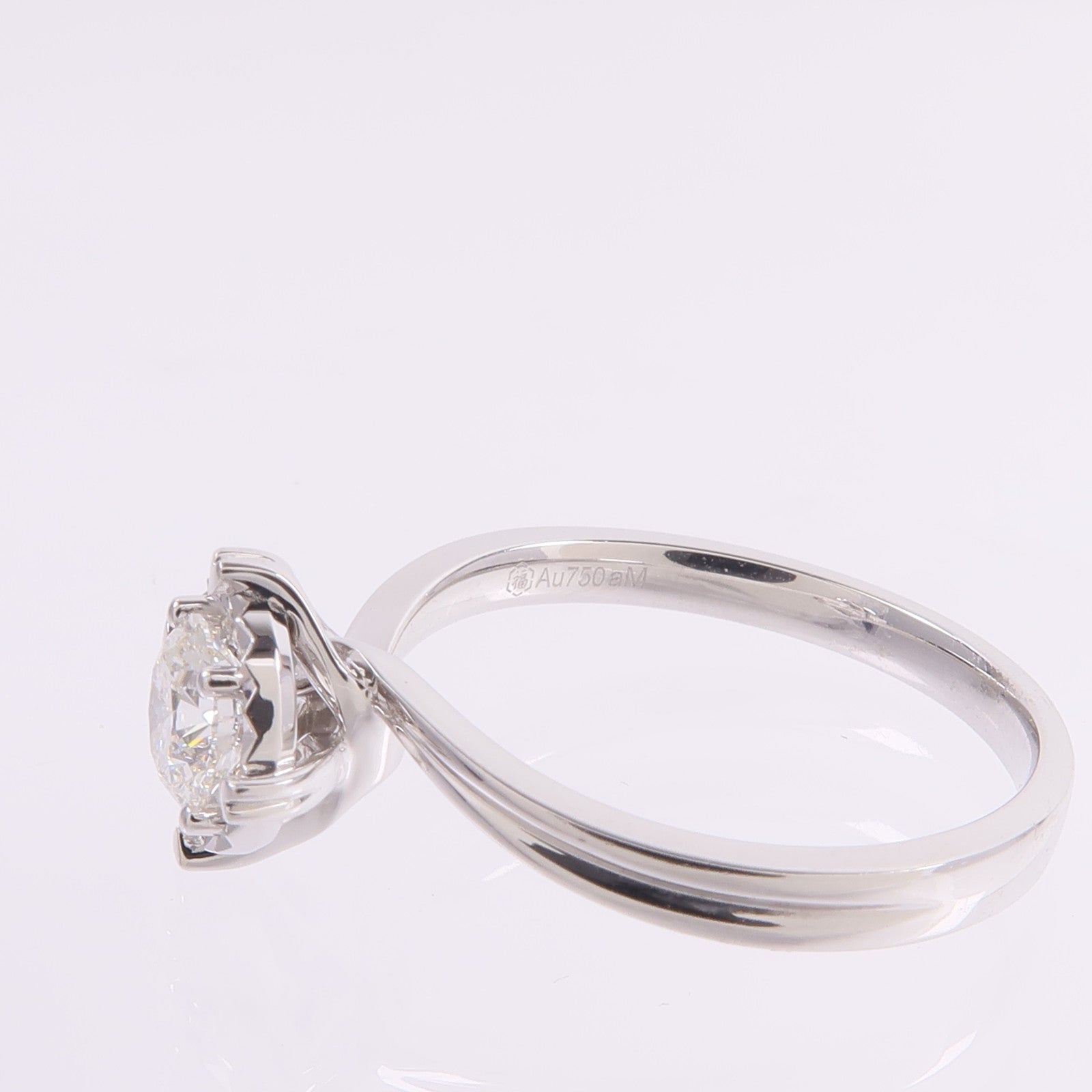 JEWELRY 18K白金Diamond Ring鑽石戒指