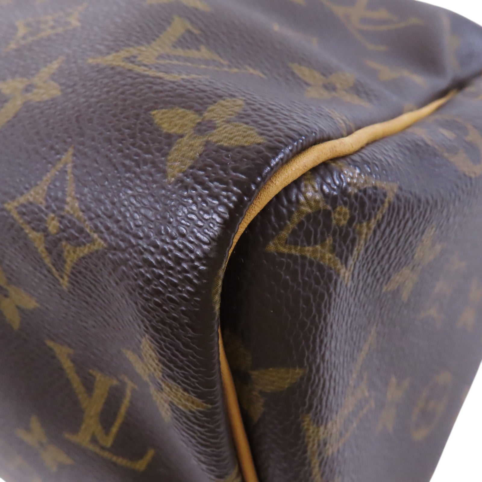 LOUIS VUITTON Monogram Speedy 30金扣手挽袋