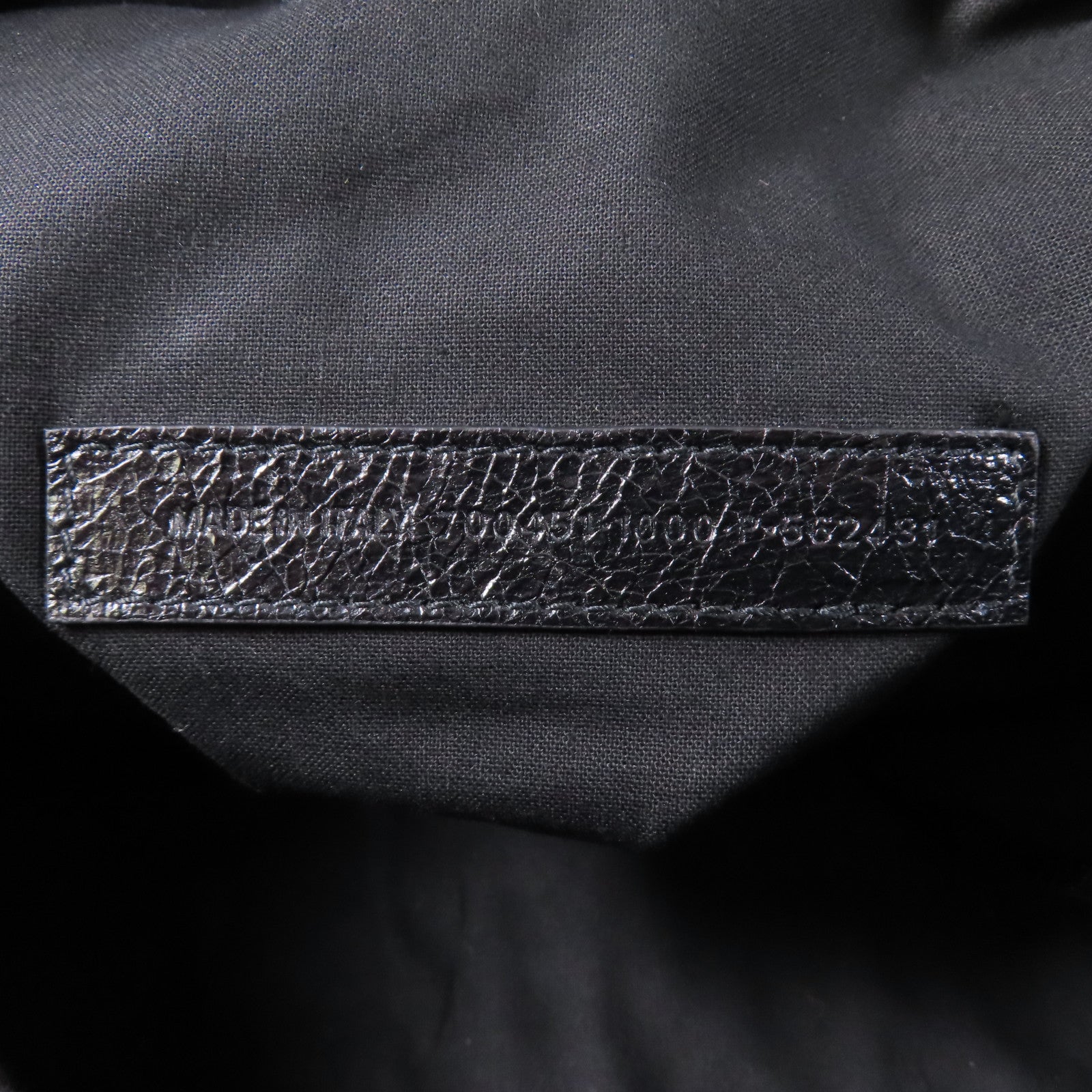 BALENCIAGA 牛皮皮革City銀扣手挽肩背兩用袋黑色
