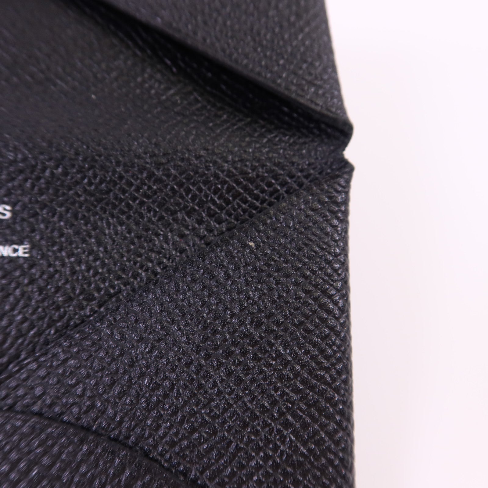 HERMES Epsom皮革Calvi銀扣卡片套