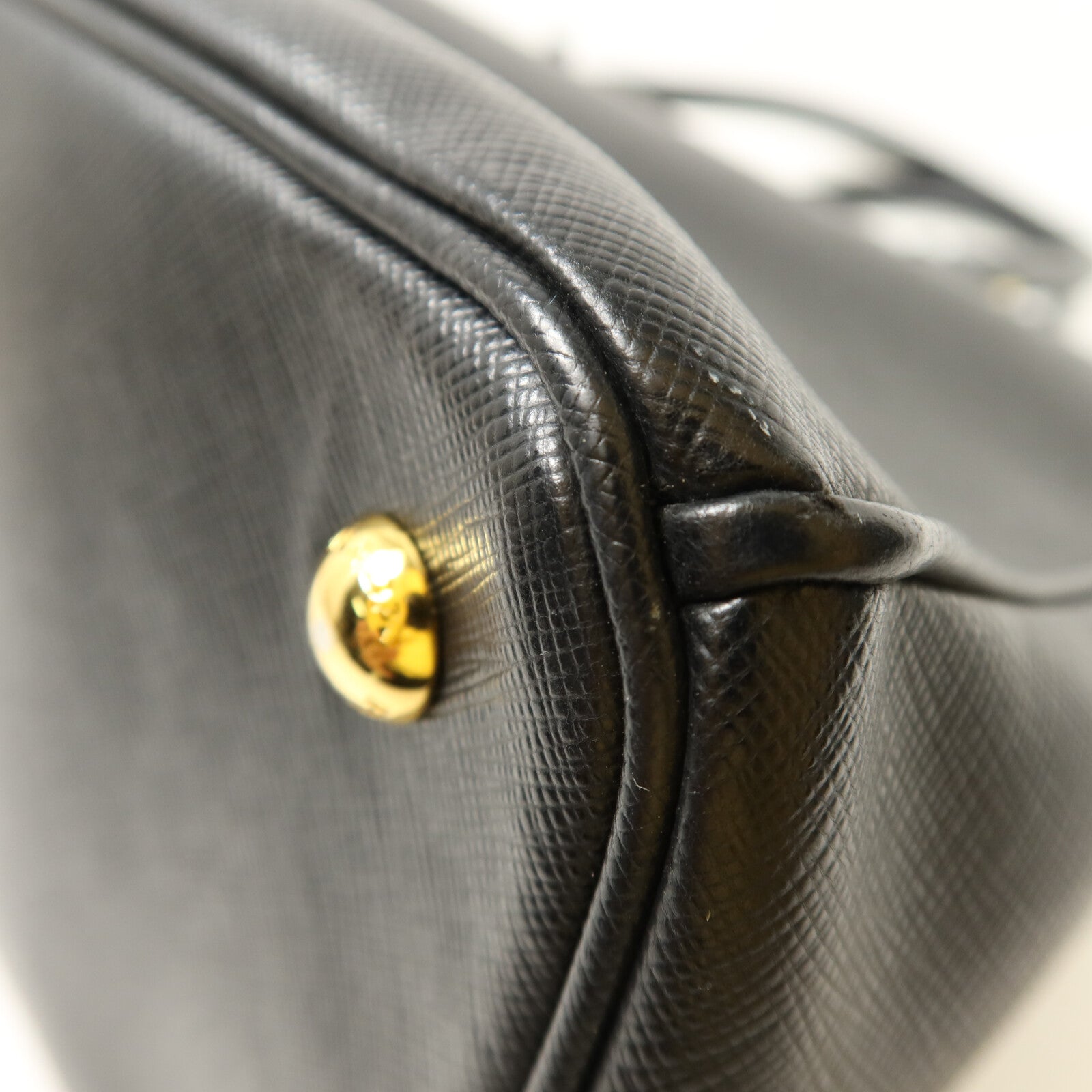 PRADA 牛皮皮革2way shoulder手挽肩背兩用袋