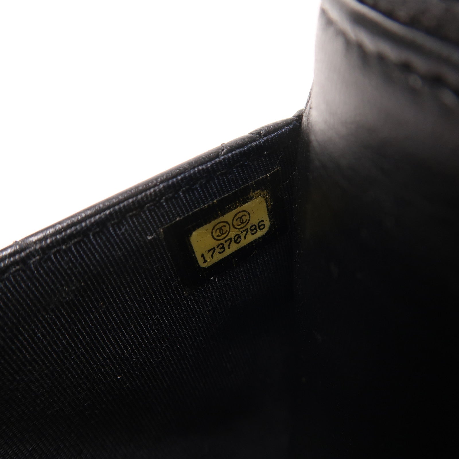 CHANEL 羊皮皮革WOC Wallet On Chain銀扣鏈帶肩背袋