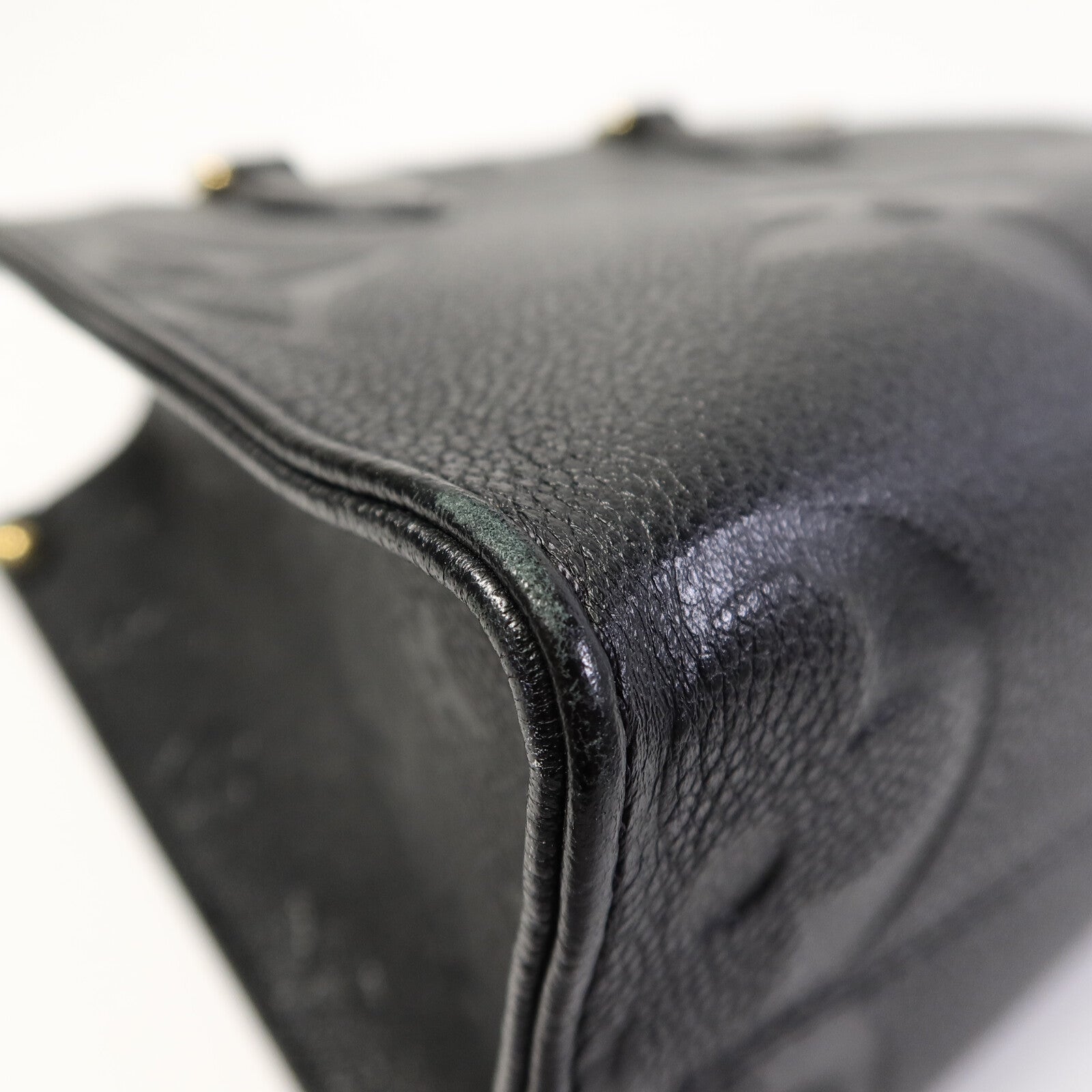 LOUIS VUITTON Monogram Empreinte On The Go PM手挽肩背兩用袋