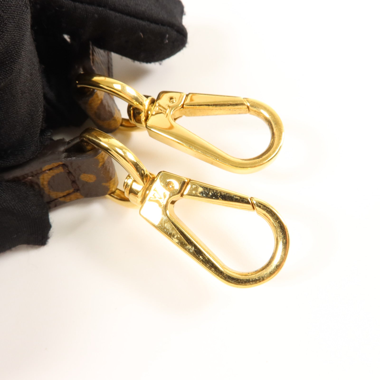 LOUIS VUITTON Monogram Montaigne MM金扣手挽肩背兩用袋