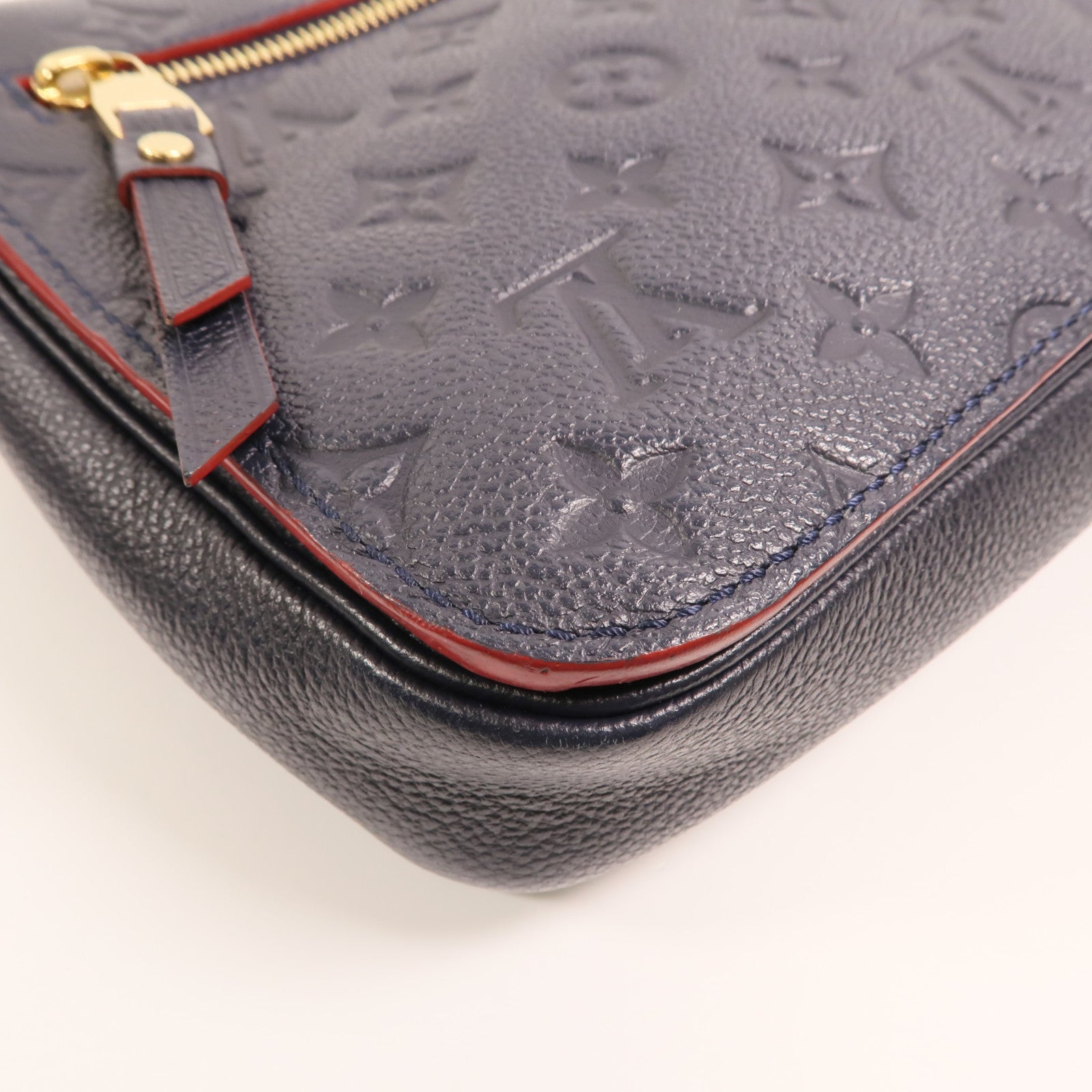 LOUIS VUITTON Monogram Empreinte Pochette Metis金扣手挽肩背兩用袋