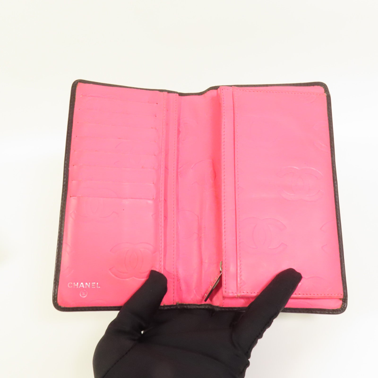 CHANEL 牛皮皮革Cambon Wallet長錢包