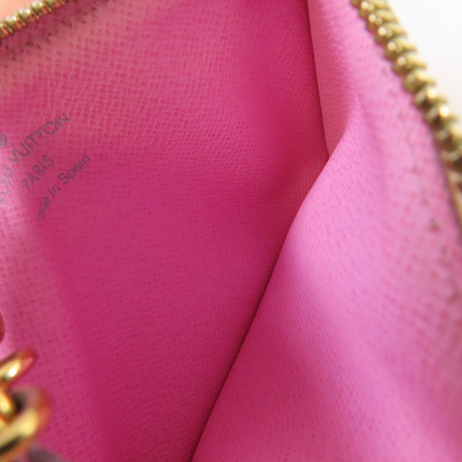 LOUIS VUITTON 【激減優惠】Monogram Multicolore Pochette Cles Key Pouch金扣零錢鑰匙包白色/彩色