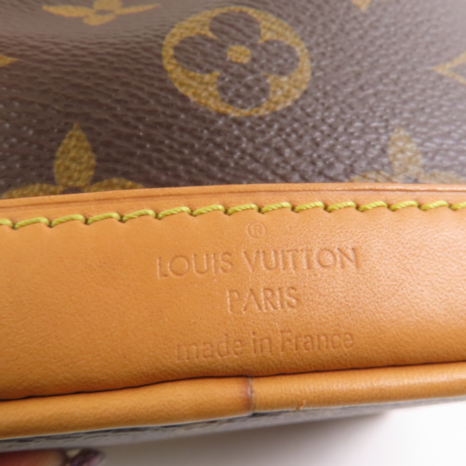 LOUIS VUITTON LV GHW Nano Noe 2way Handbag M81266 Monogram Brown